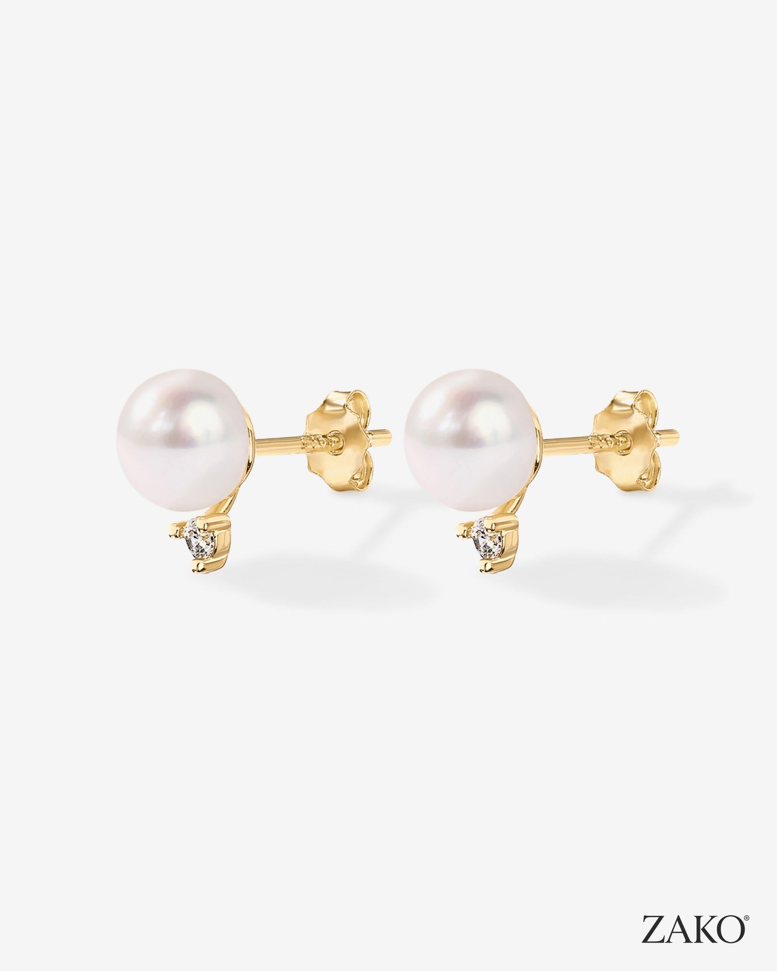 Greta Pearl Studs - Image 3