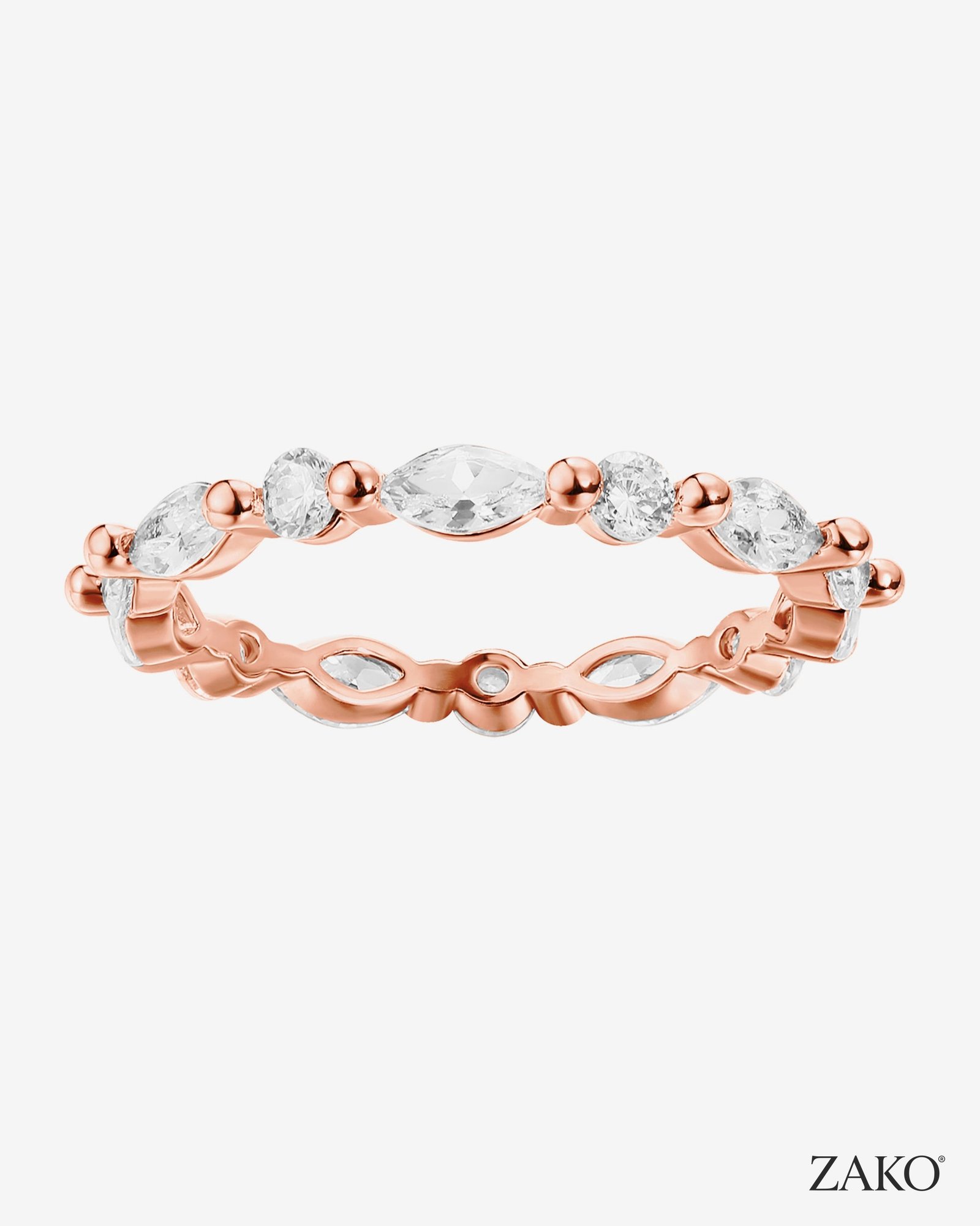 Elio Eternity Ring - Image 13