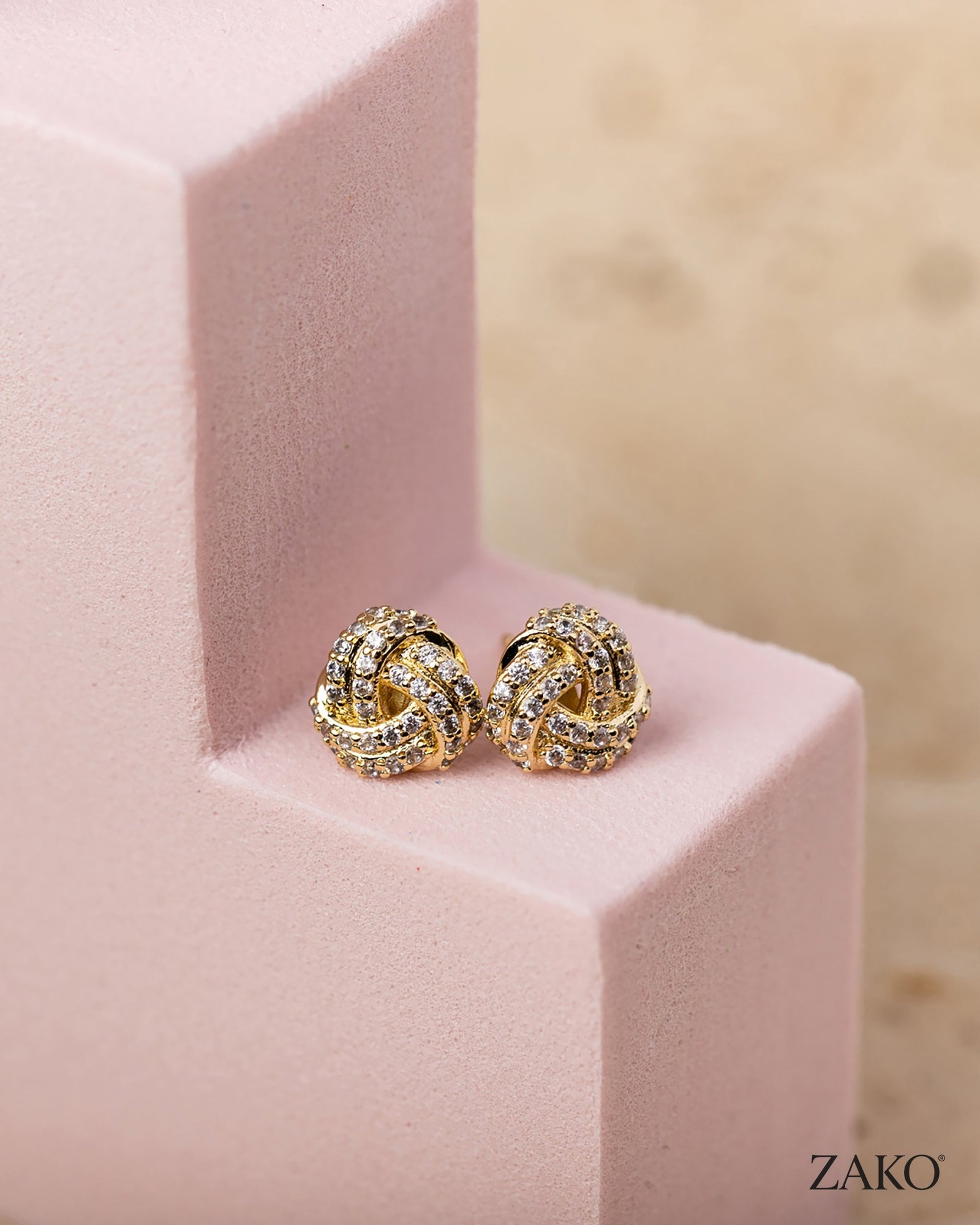 Josie Knot Studs - Image 3