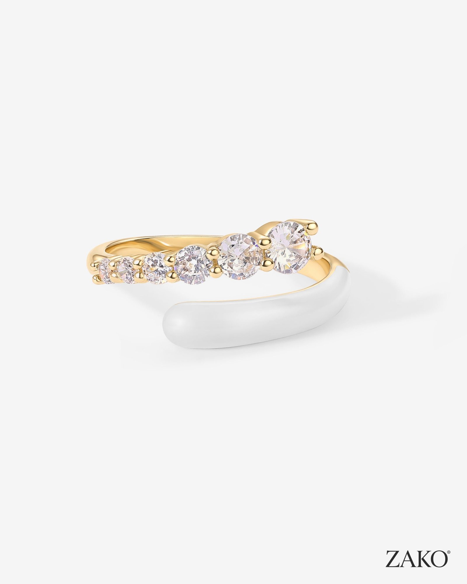 Thalia Enamel Ring - Image 10