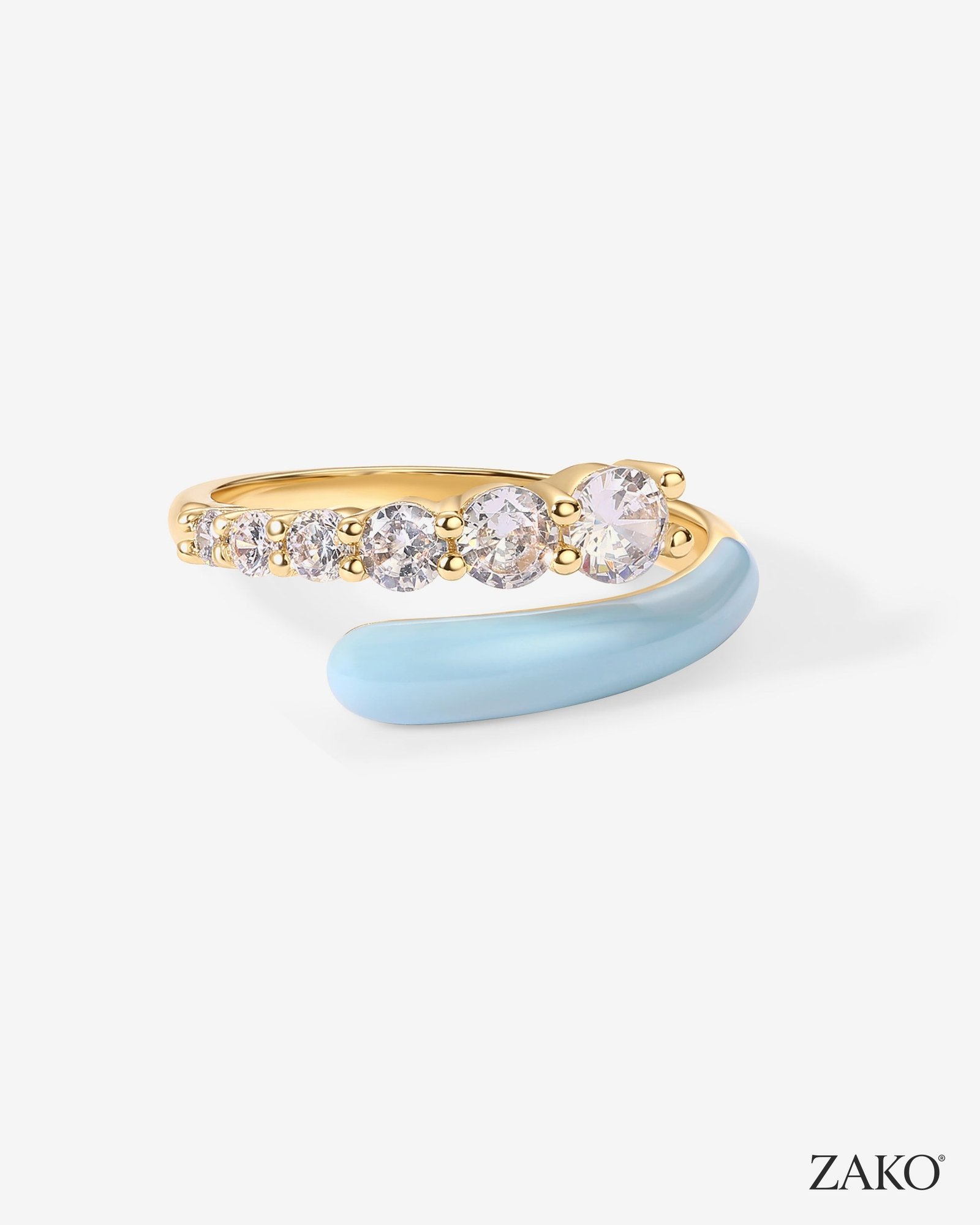 Thalia Enamel Ring - Image 15