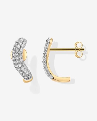 Elise Wavy Studs
