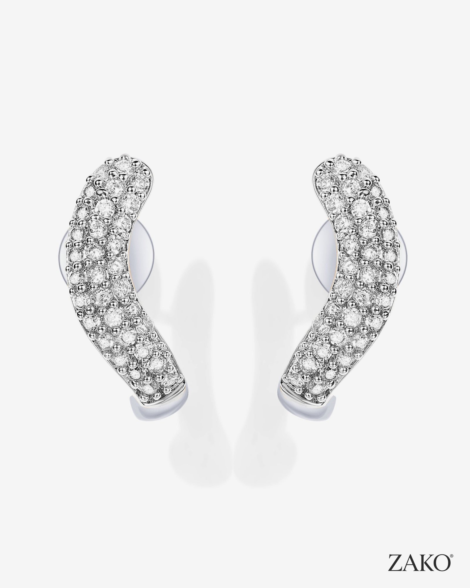 Elise Wavy Studs - Image 10