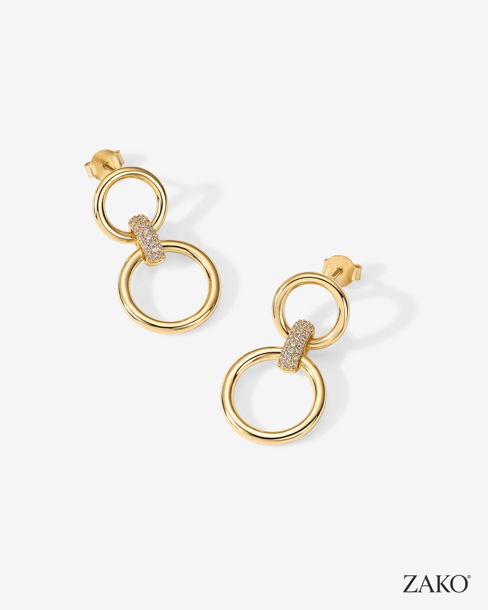 Nadia Dangle Earrings - Image 2