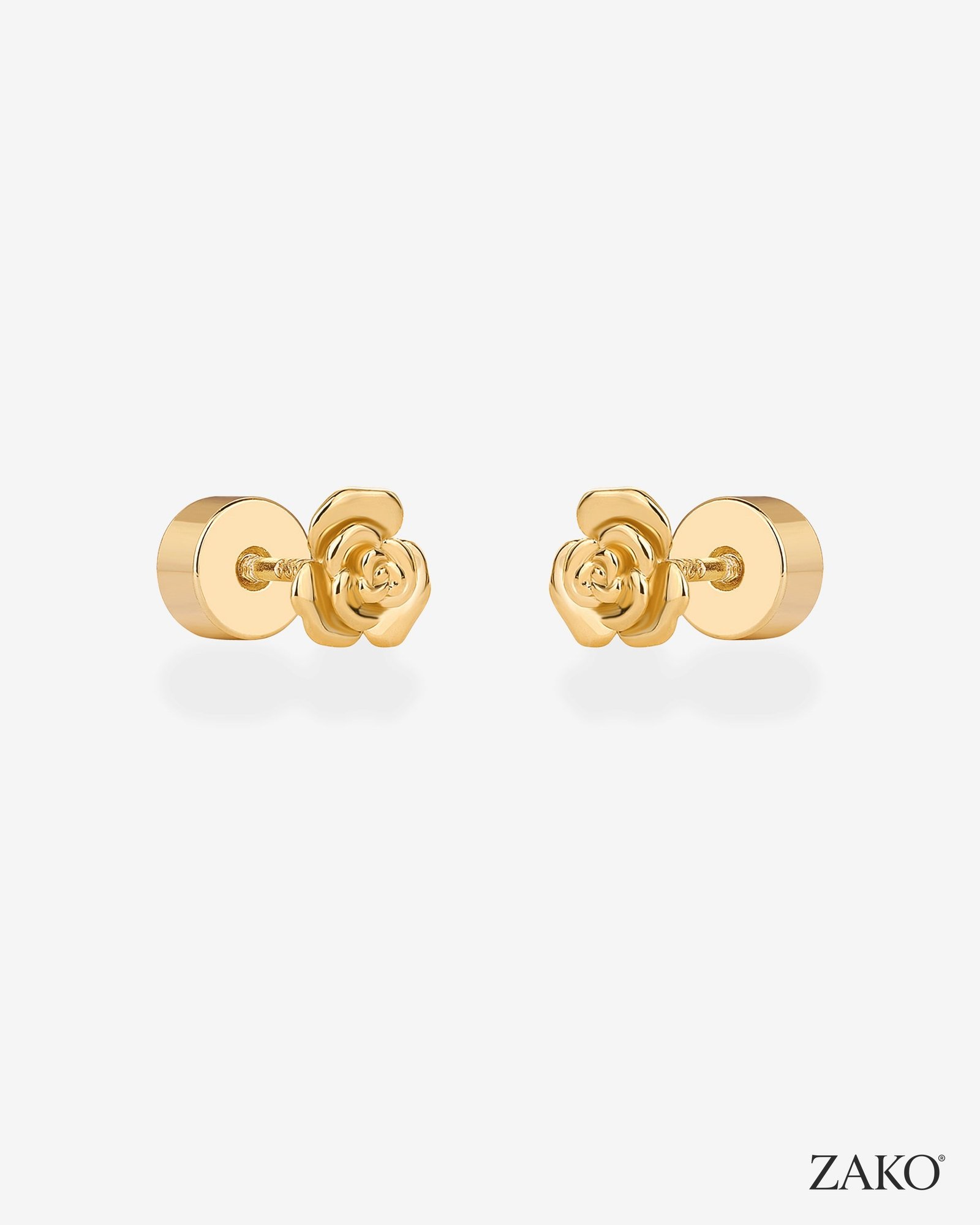 Ophelia Rosette Studs - Image 2