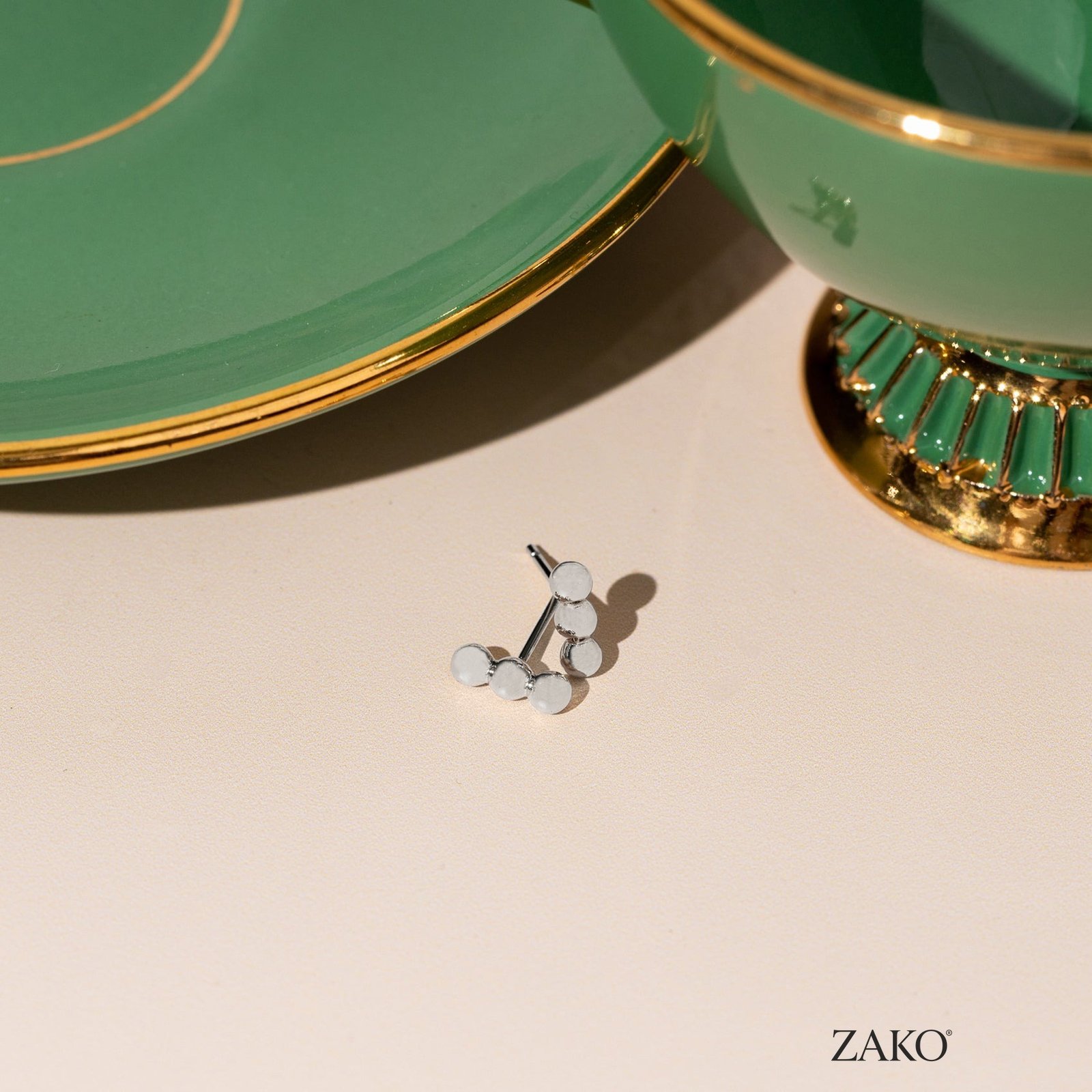 Olive Ball Studs - Image 11