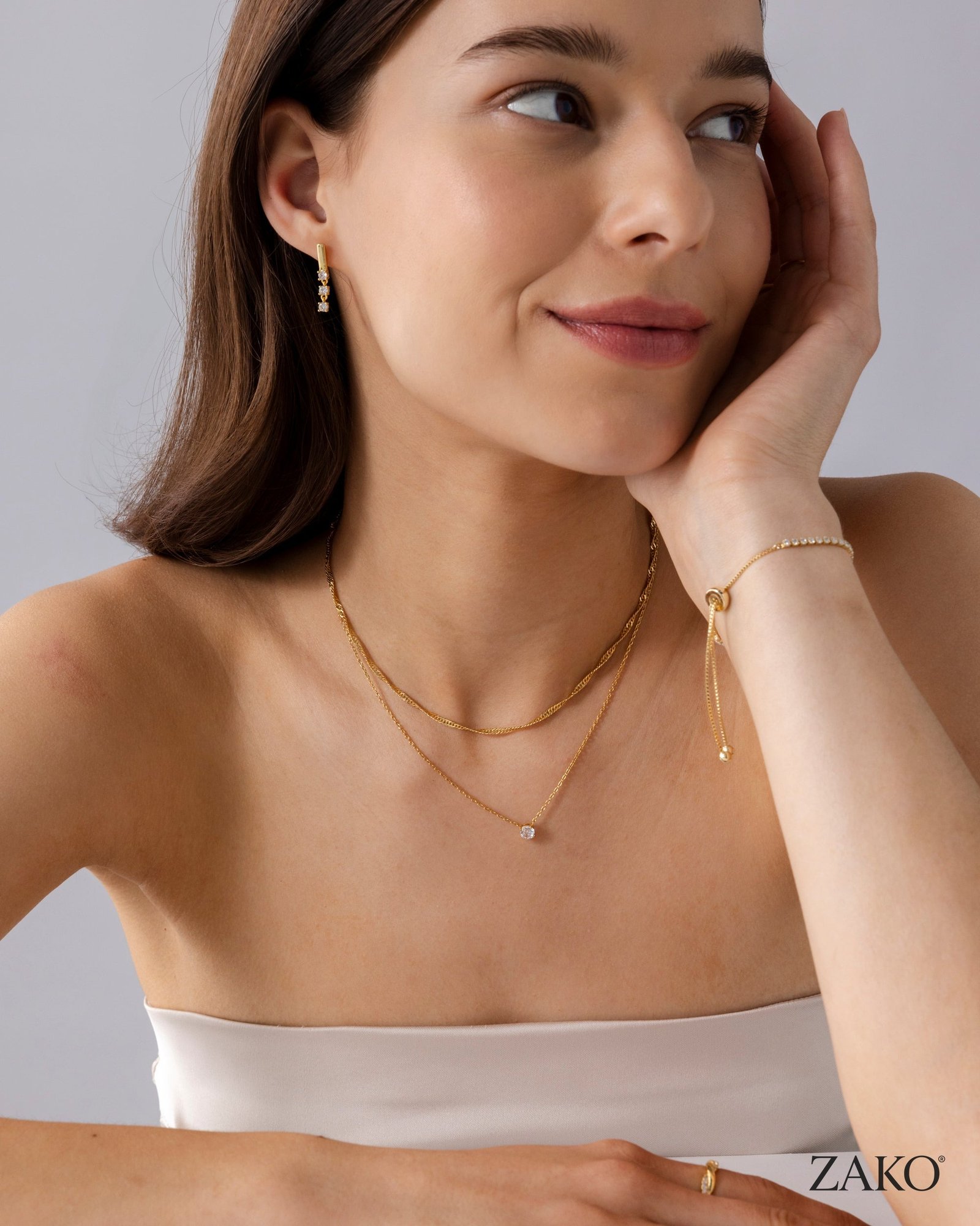 Aurelia Layered Necklace - Image 3