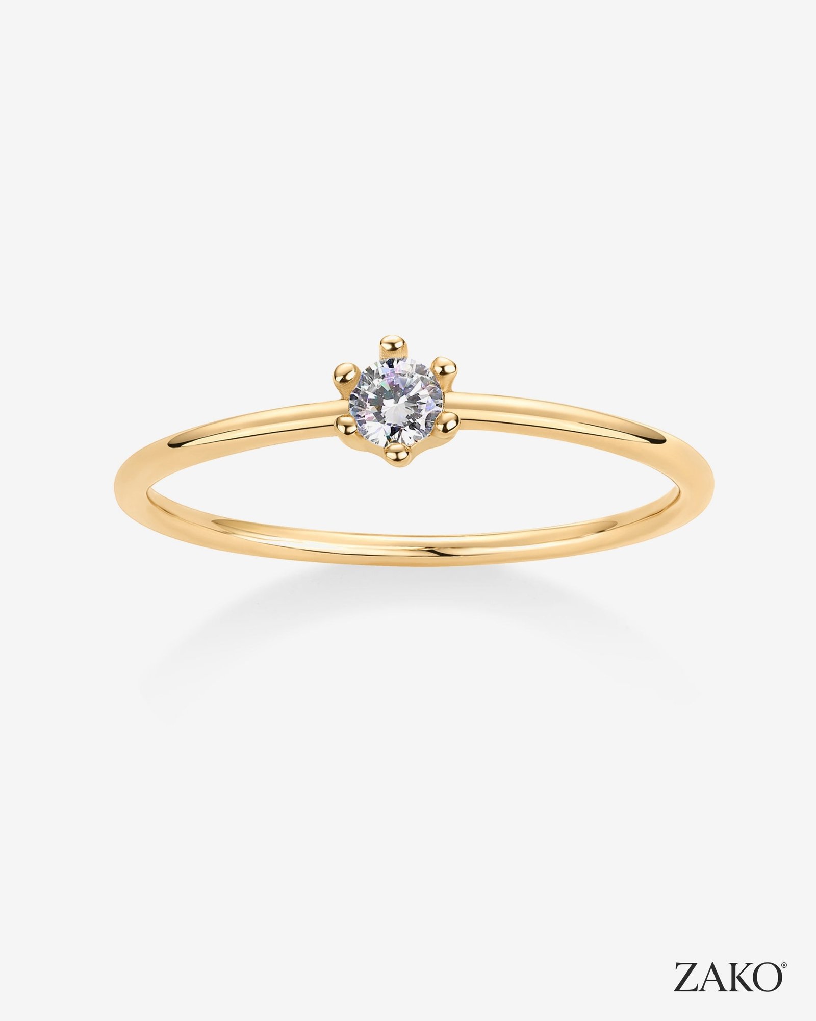 Giselle Thin Ring - Image 8