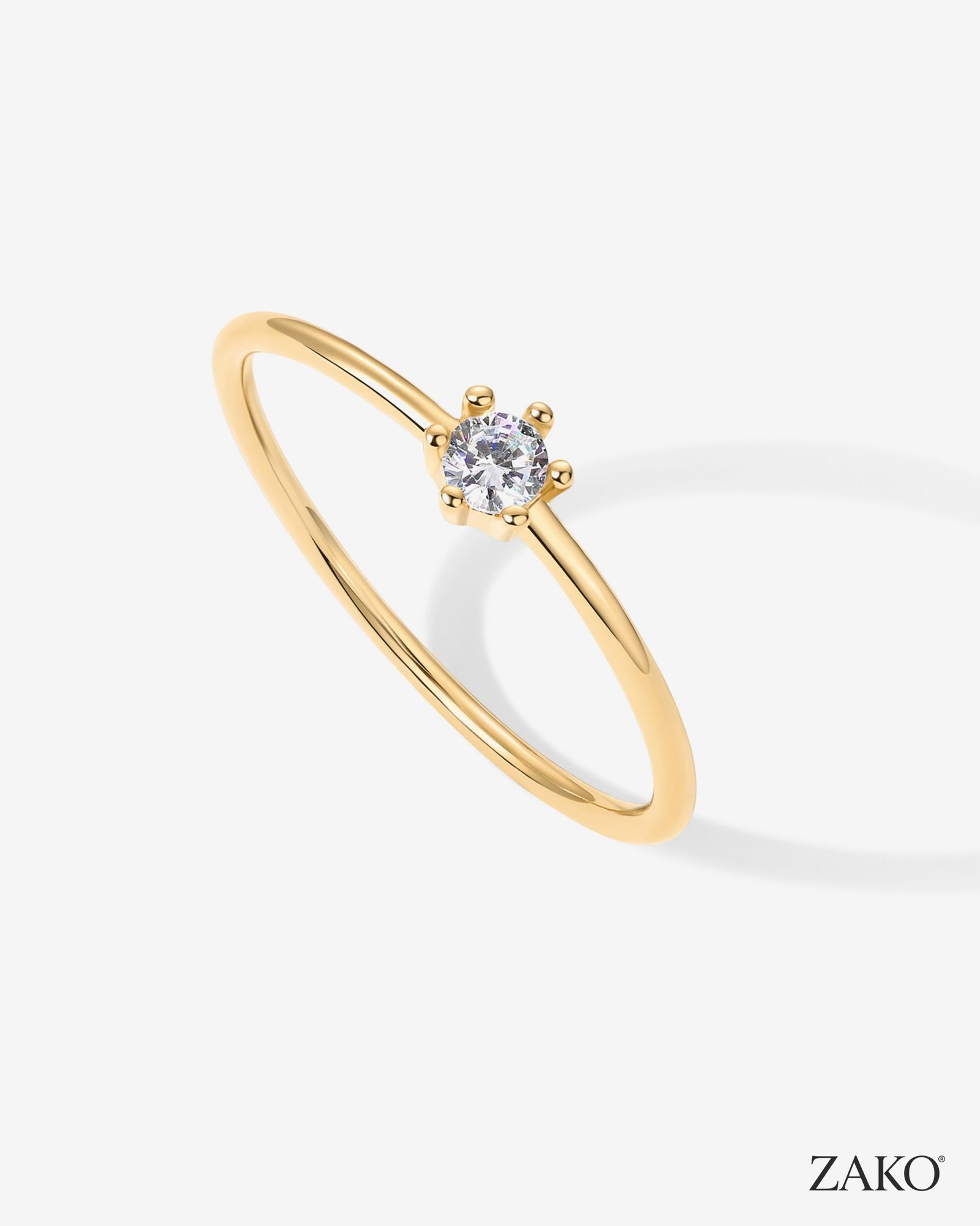 Giselle Thin Ring - Image 10