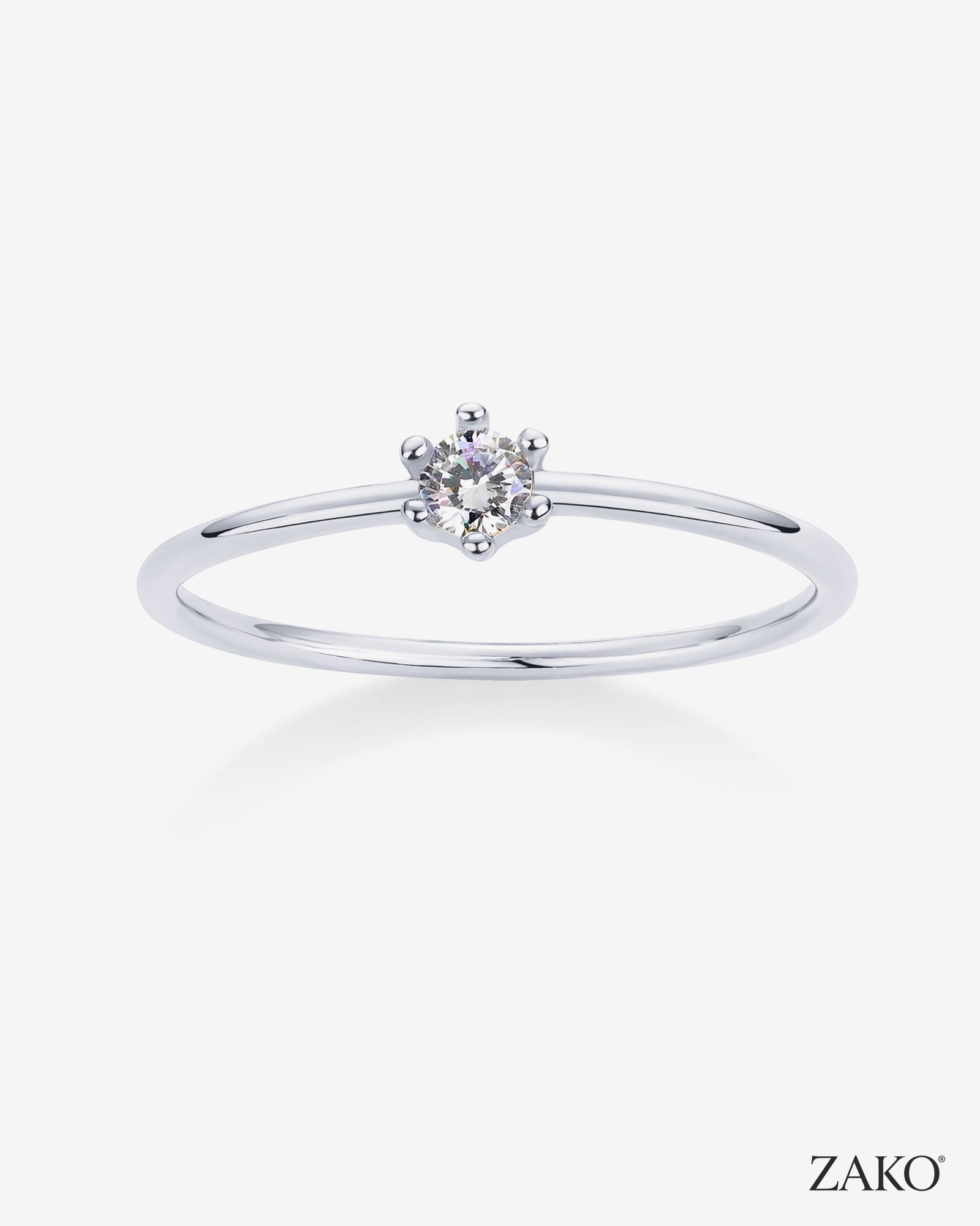 Giselle Thin Ring - Image 2