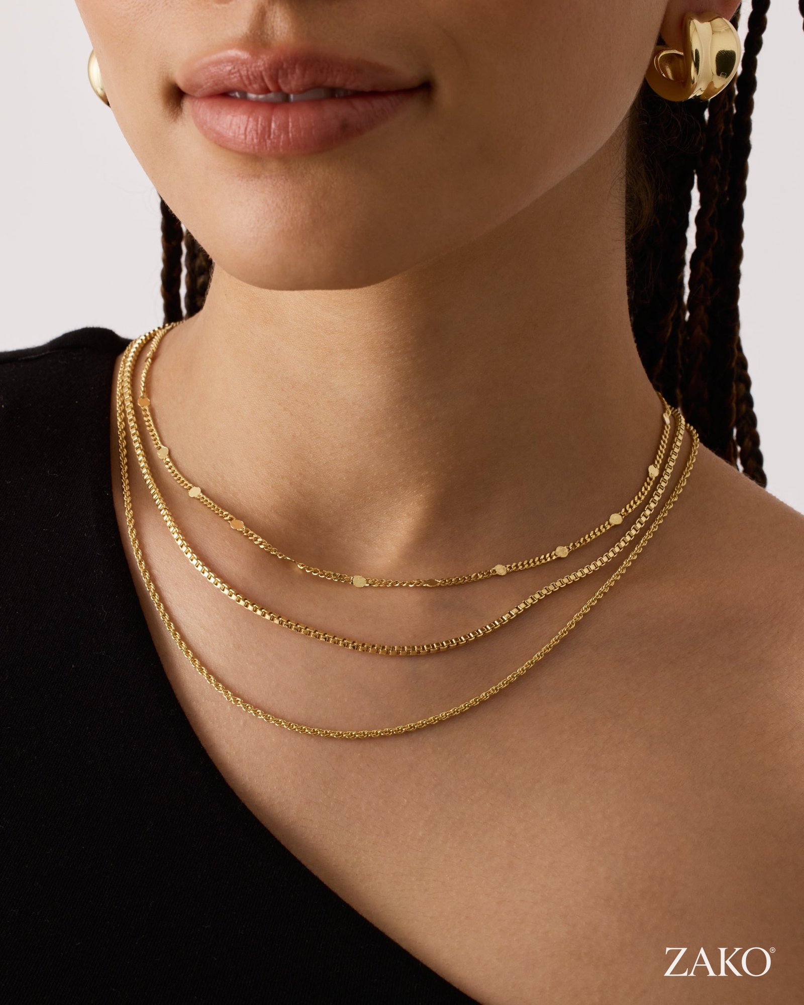 Thalia Satellite Necklace - Image 3