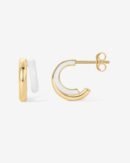Adele Enamel Hoops