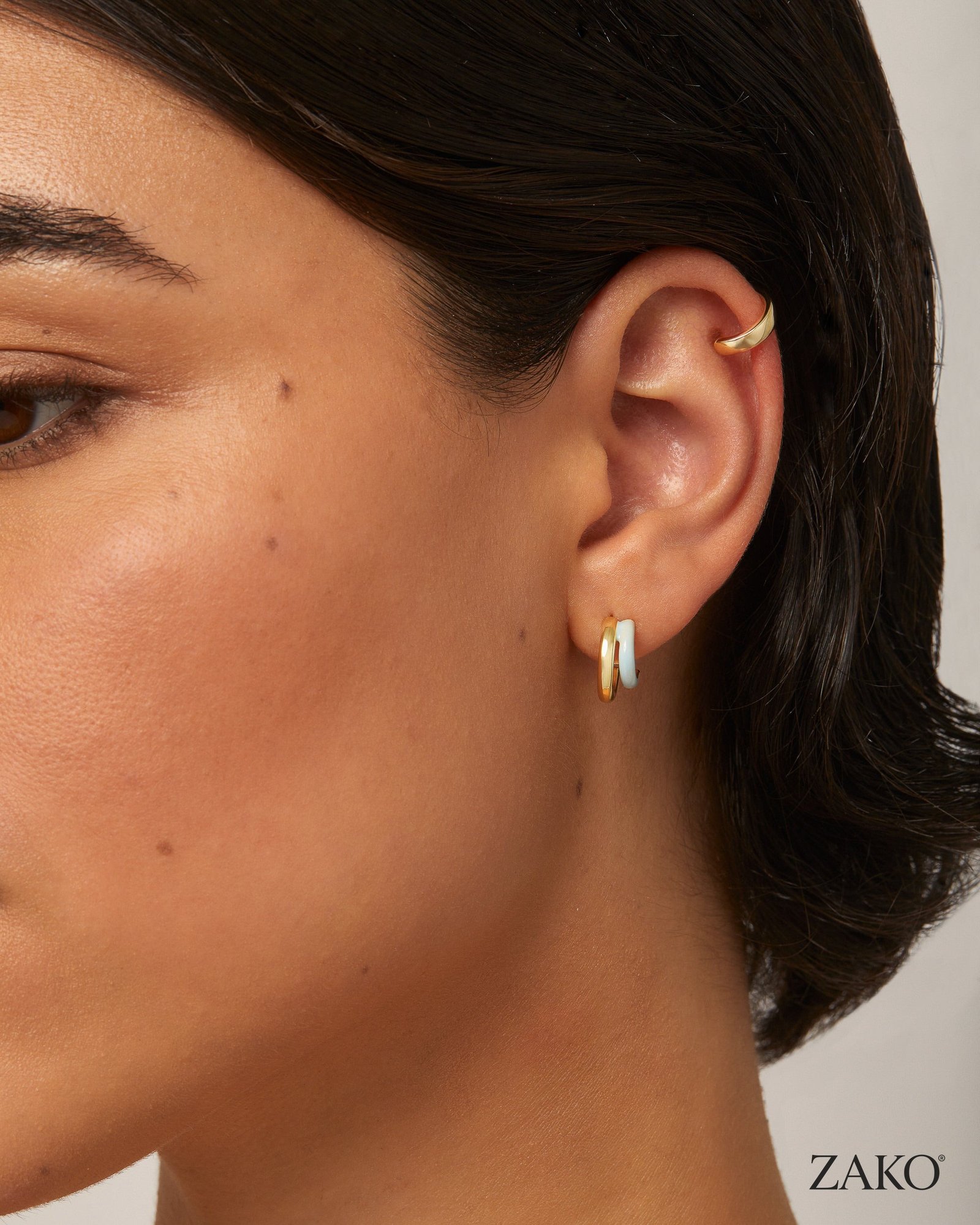 Adele Enamel Hoops - Image 6