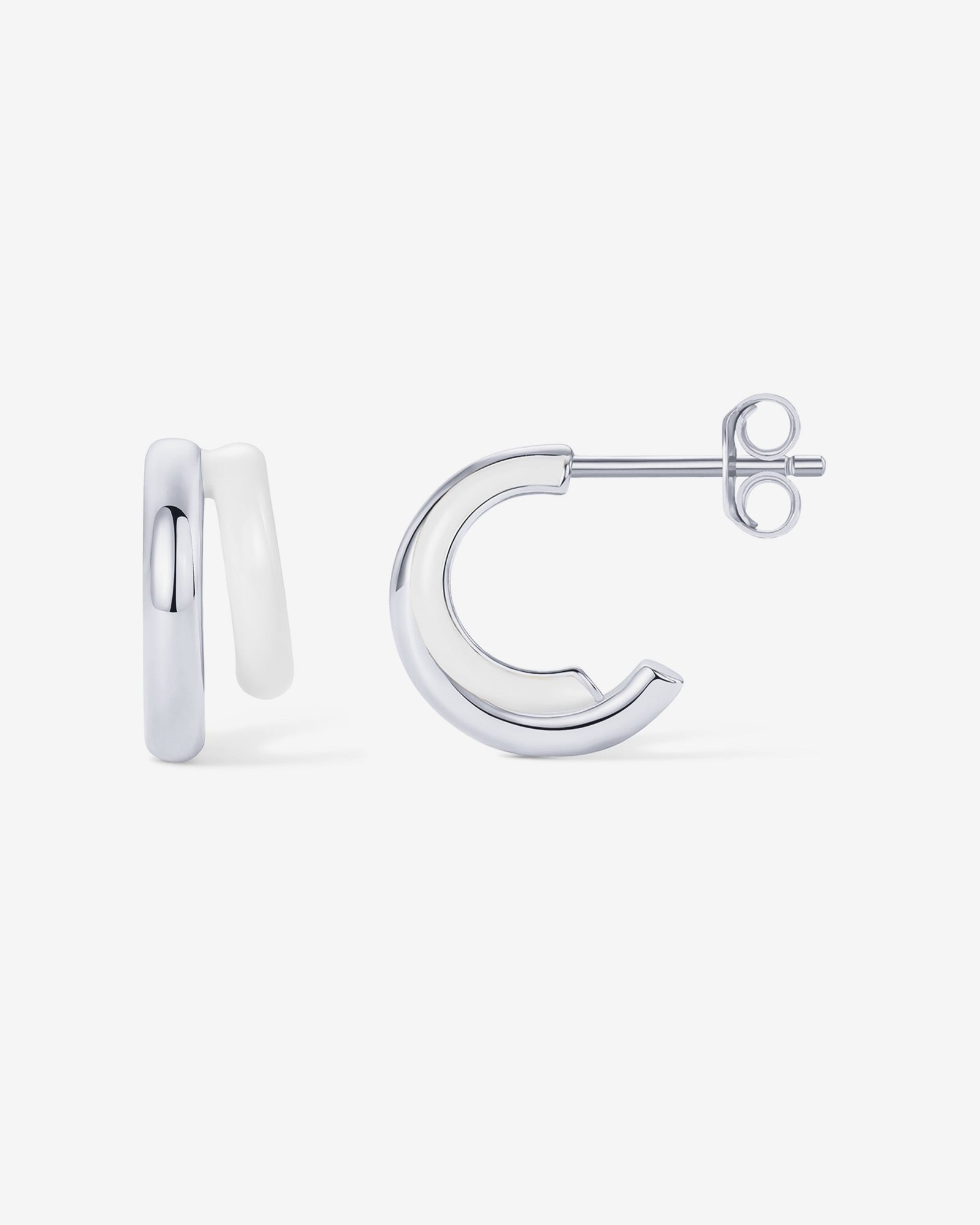 Adele Enamel Hoops - Image 15