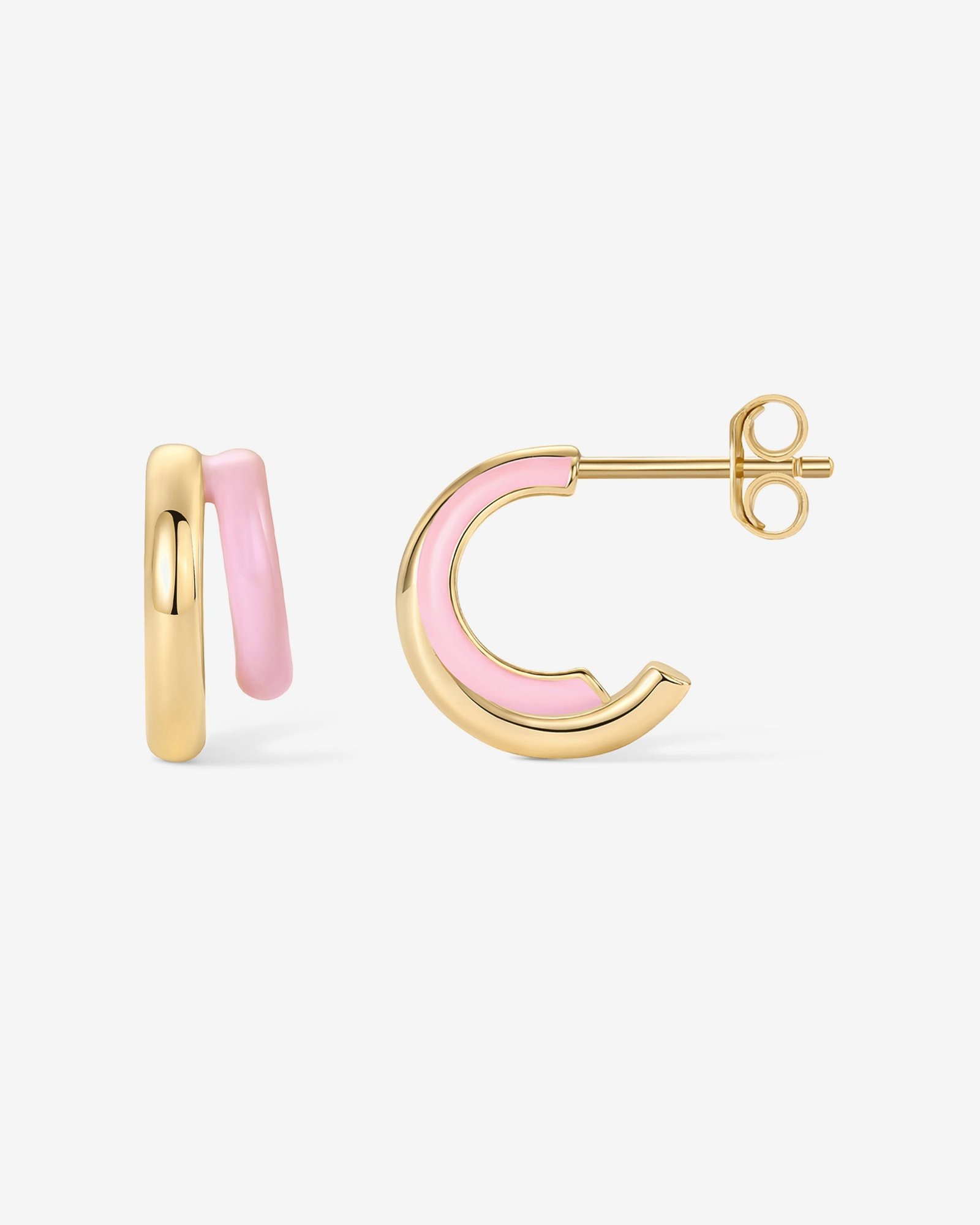 Adele Enamel Hoops - Image 10