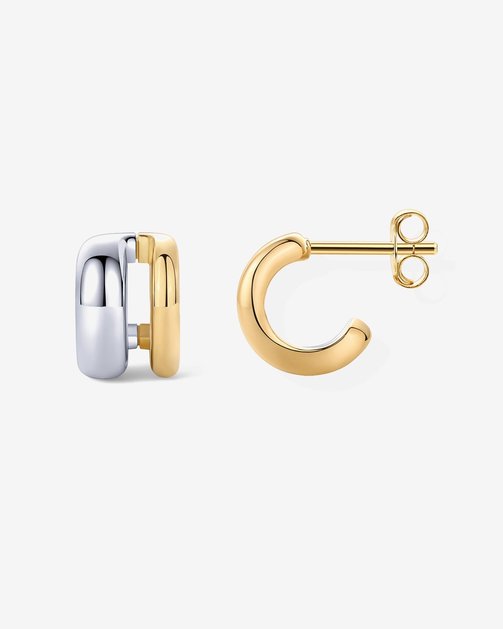 Giselle Double Hoops