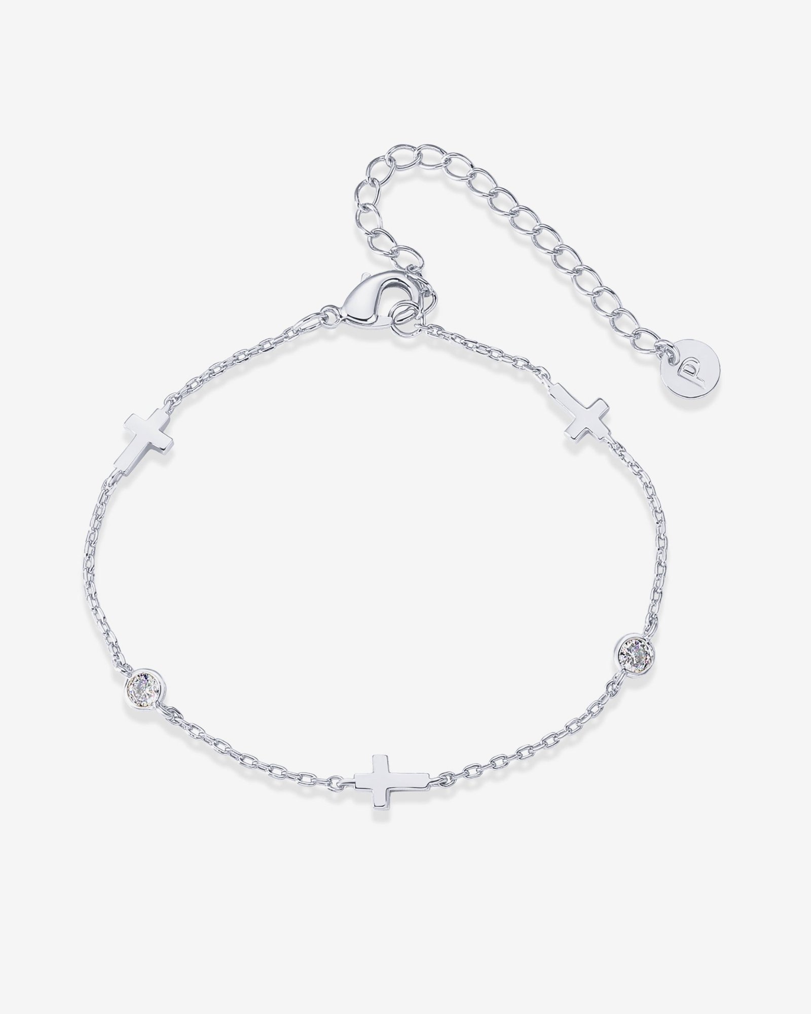 Delphine Cross Bracelet - Image 4