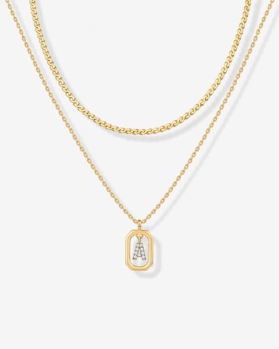Uma Initial Necklace
