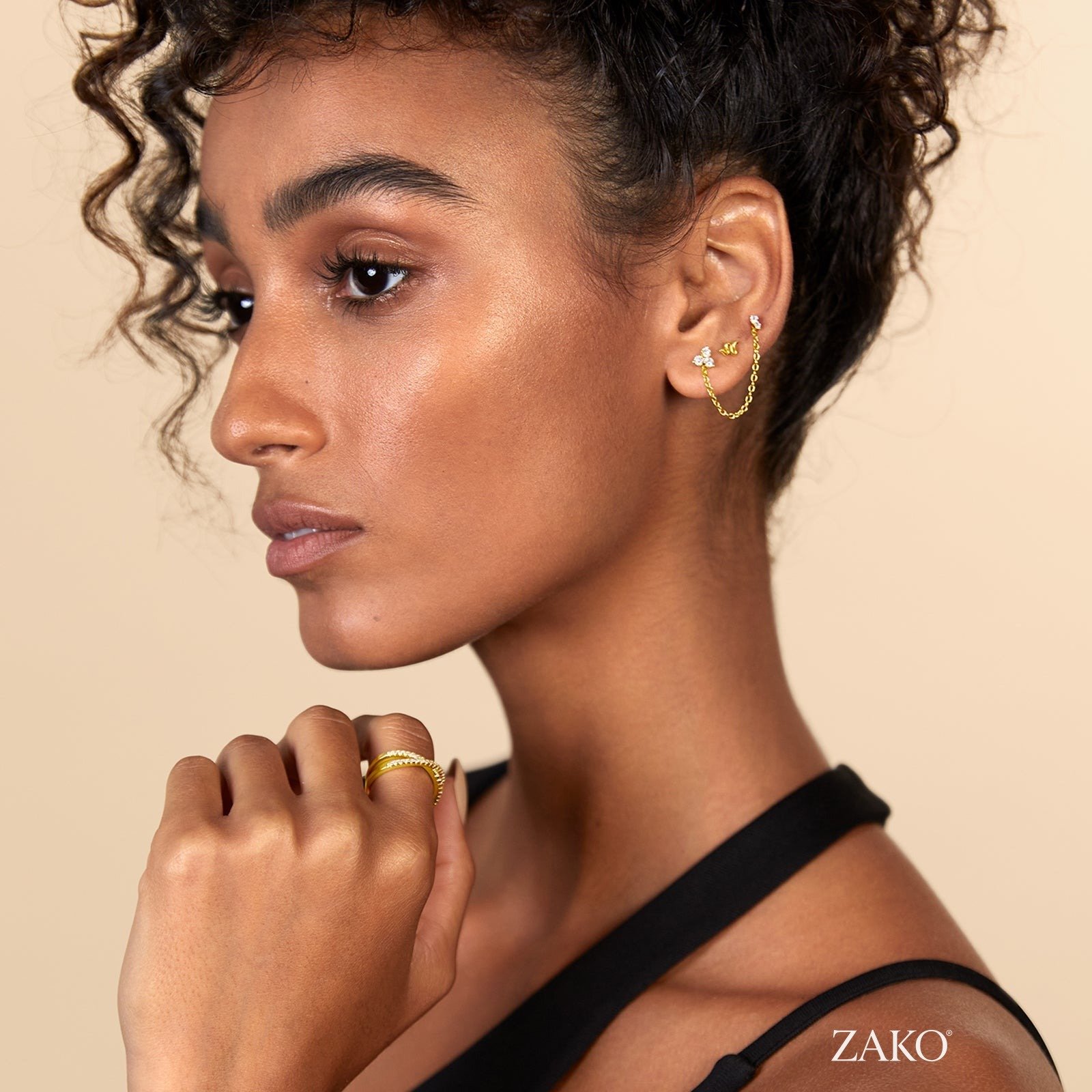 Wren Snake Studs - Image 4