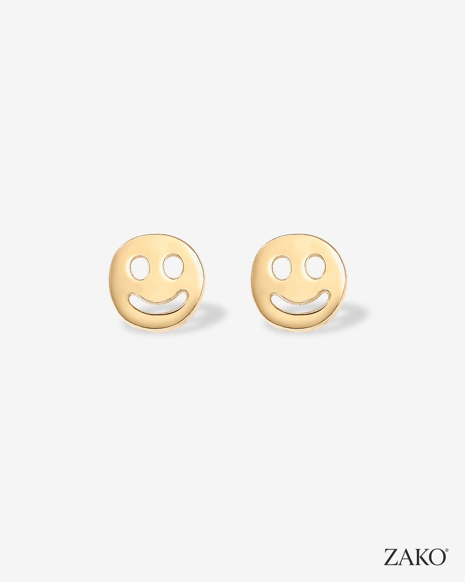 Olive Smiley Studs - Image 4
