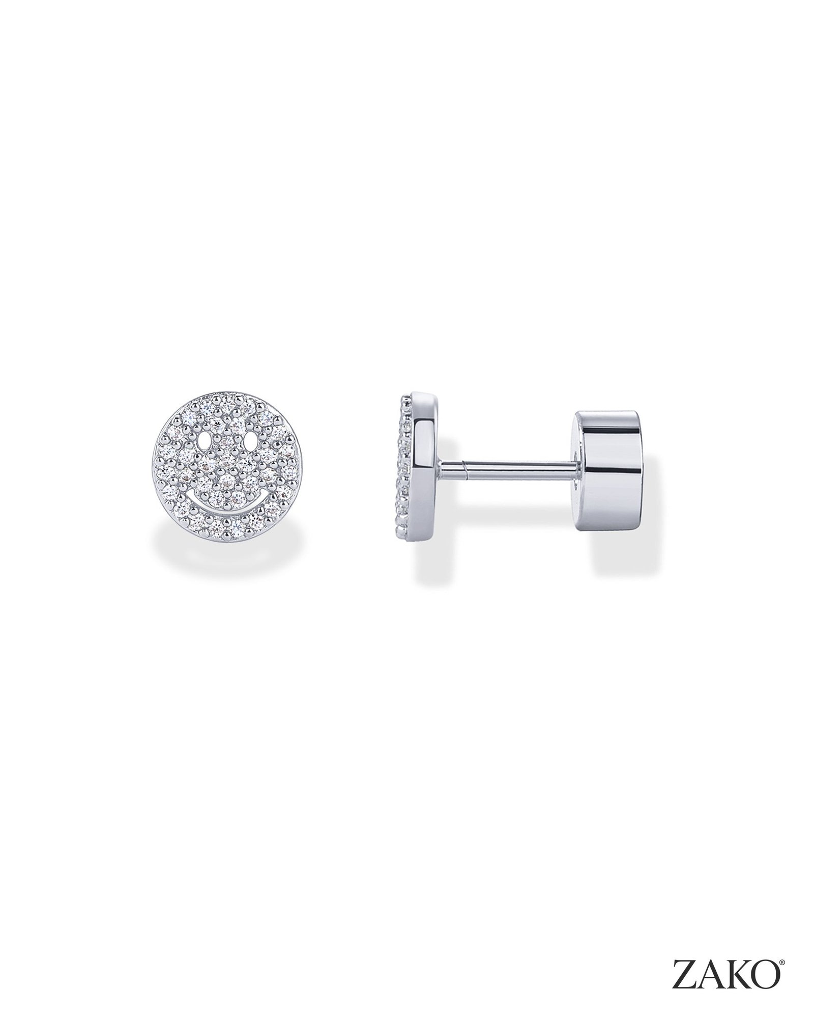 Sienna Smiley Studs - Image 7