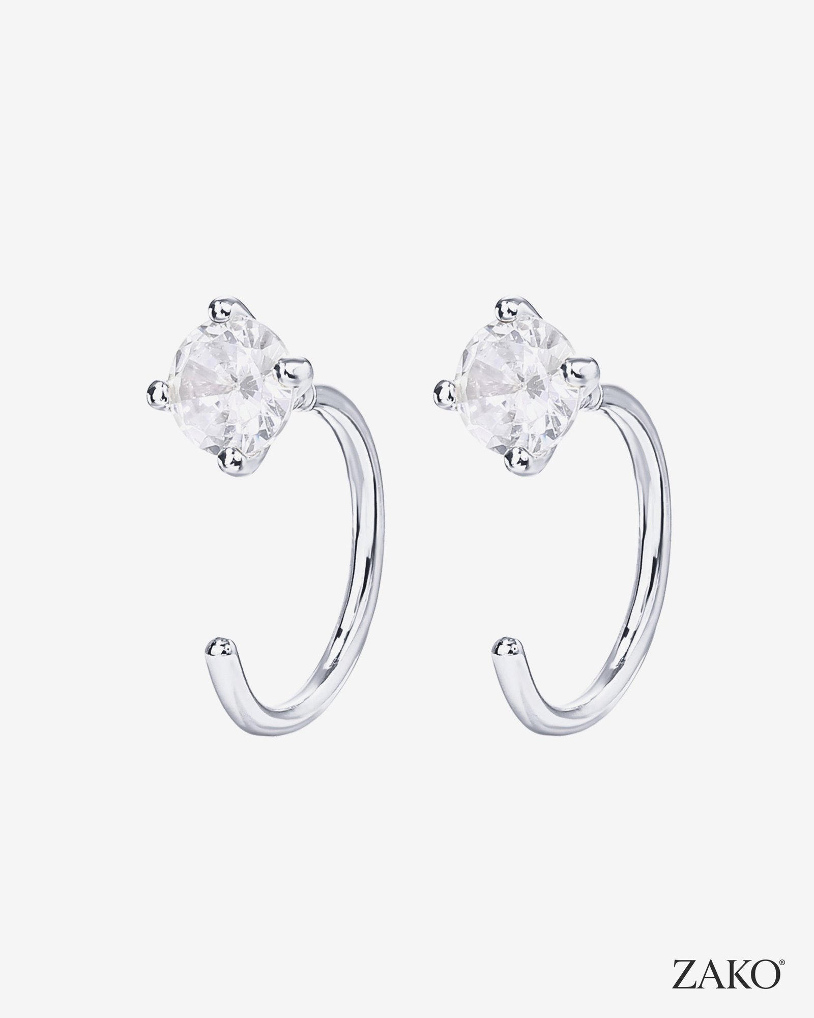Diane Solitaire Huggies - Image 11