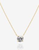 Faye Solitaire Pendant