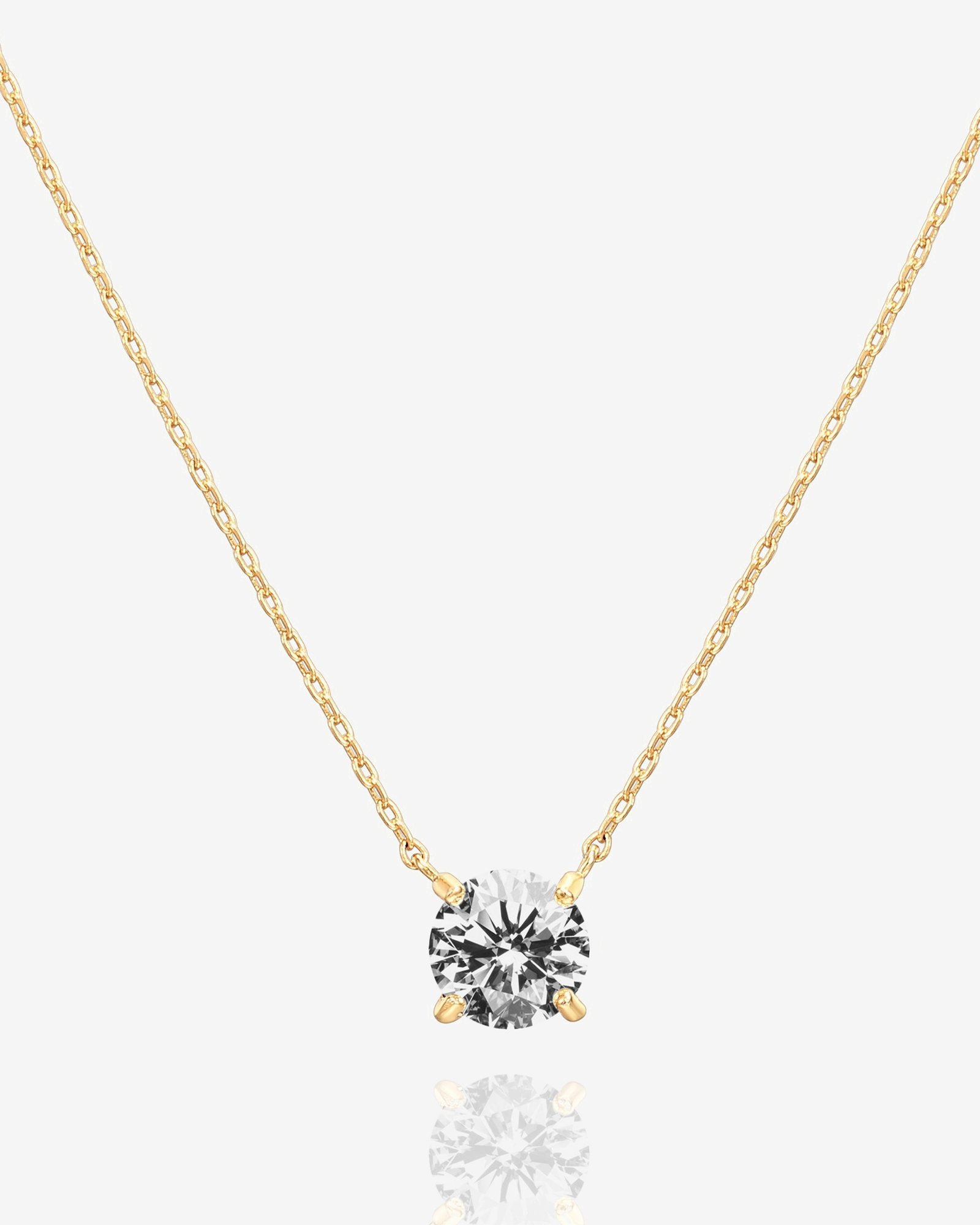 Faye Solitaire Pendant