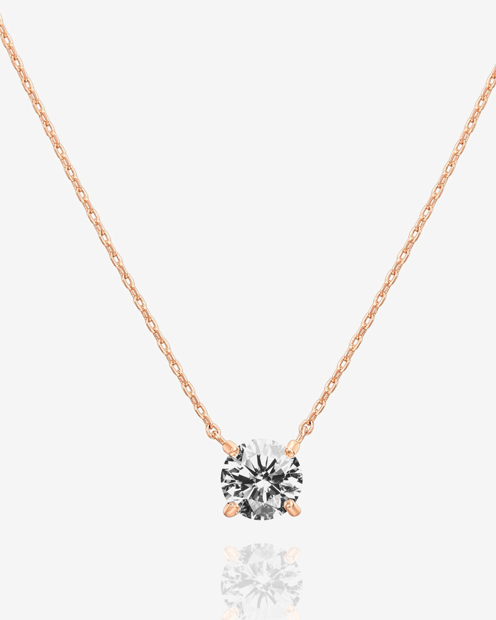Faye Solitaire Pendant - Image 9