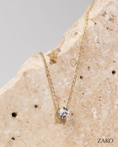 Faye Solitaire Pendant