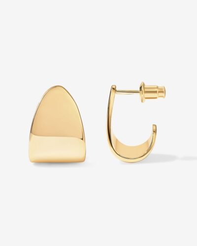 Dahlia Huggie Earrings