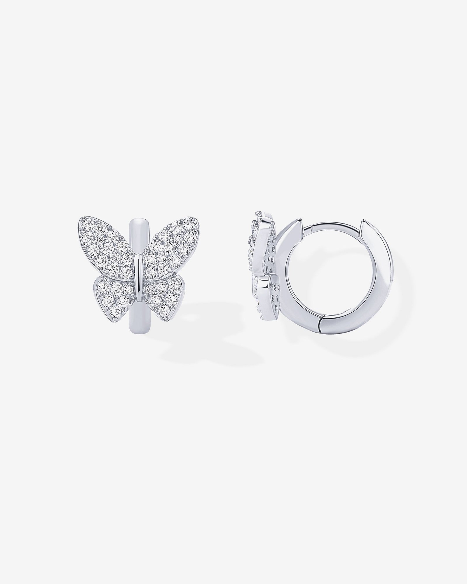 Isolde Butterfly Huggies - Image 5