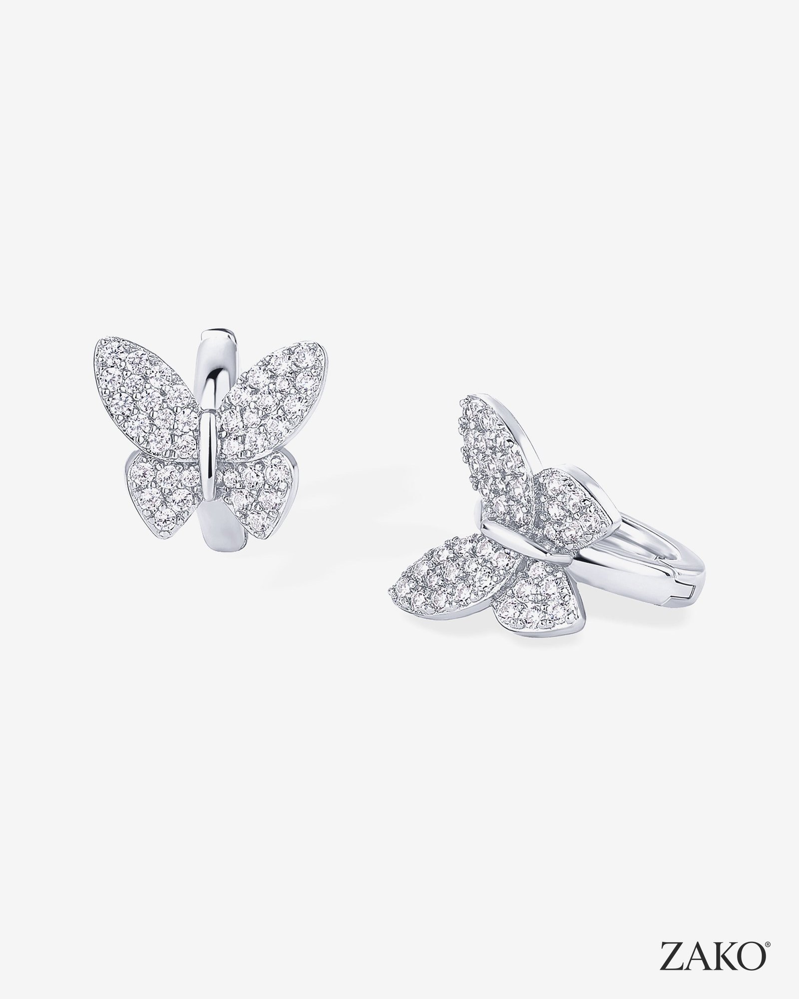 Isolde Butterfly Huggies - Image 6