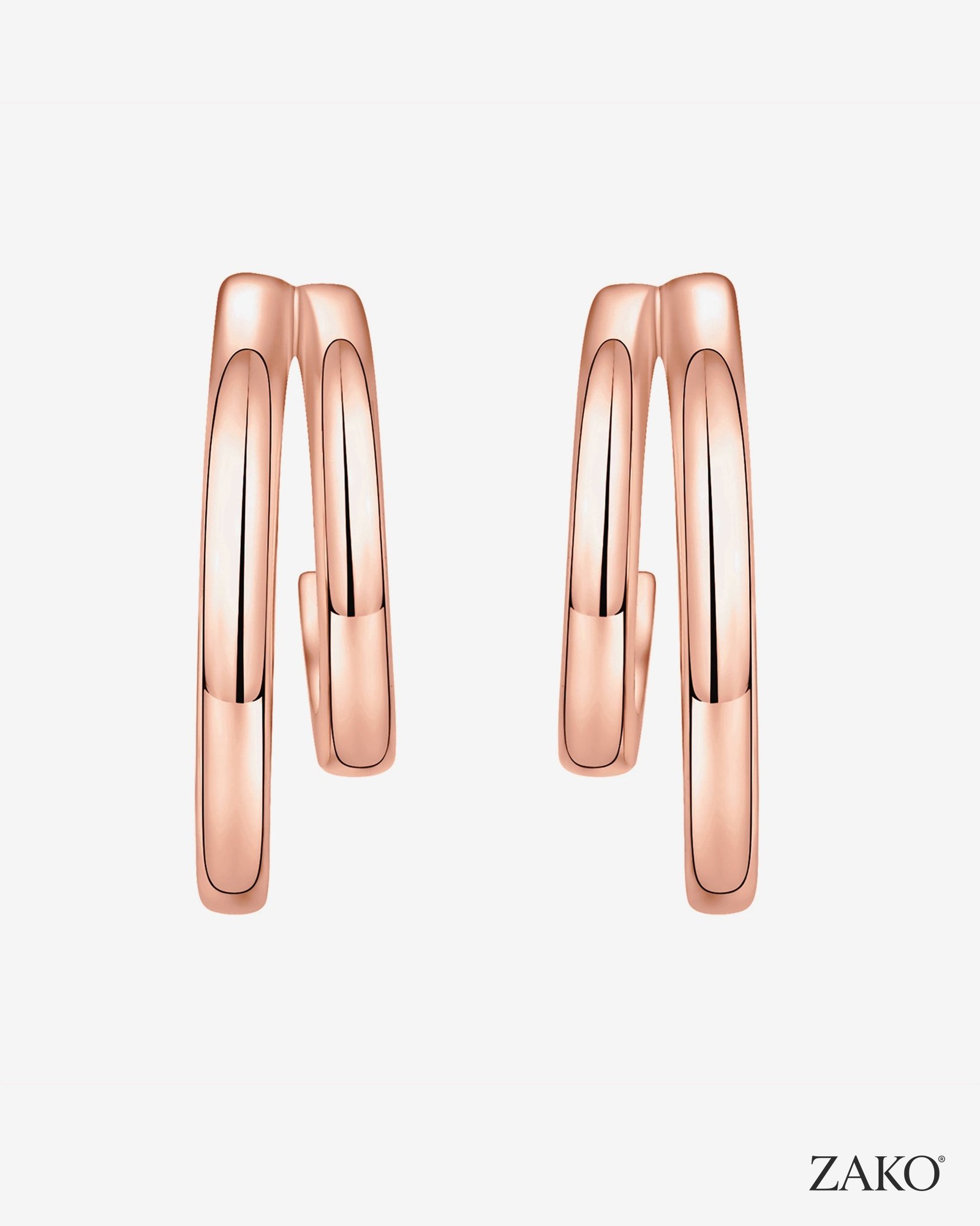 Gabrielle Split Hoops - Image 14