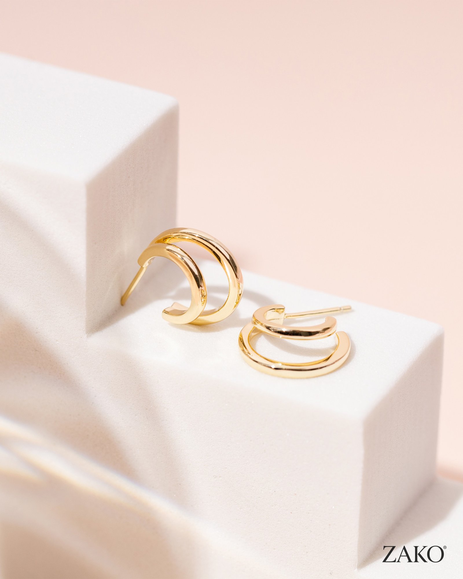 Gabrielle Split Hoops - Image 2