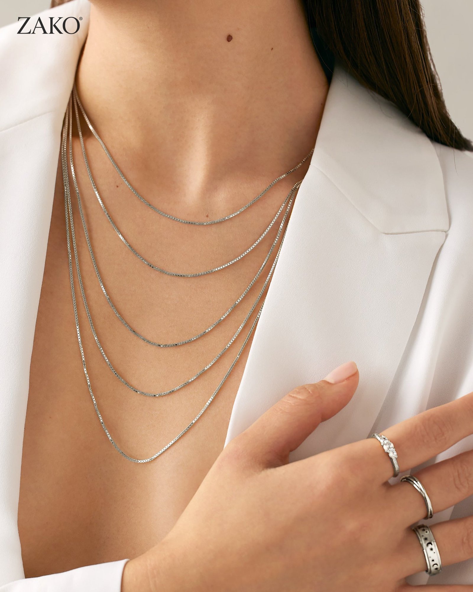 Amara Box Necklace - Image 2
