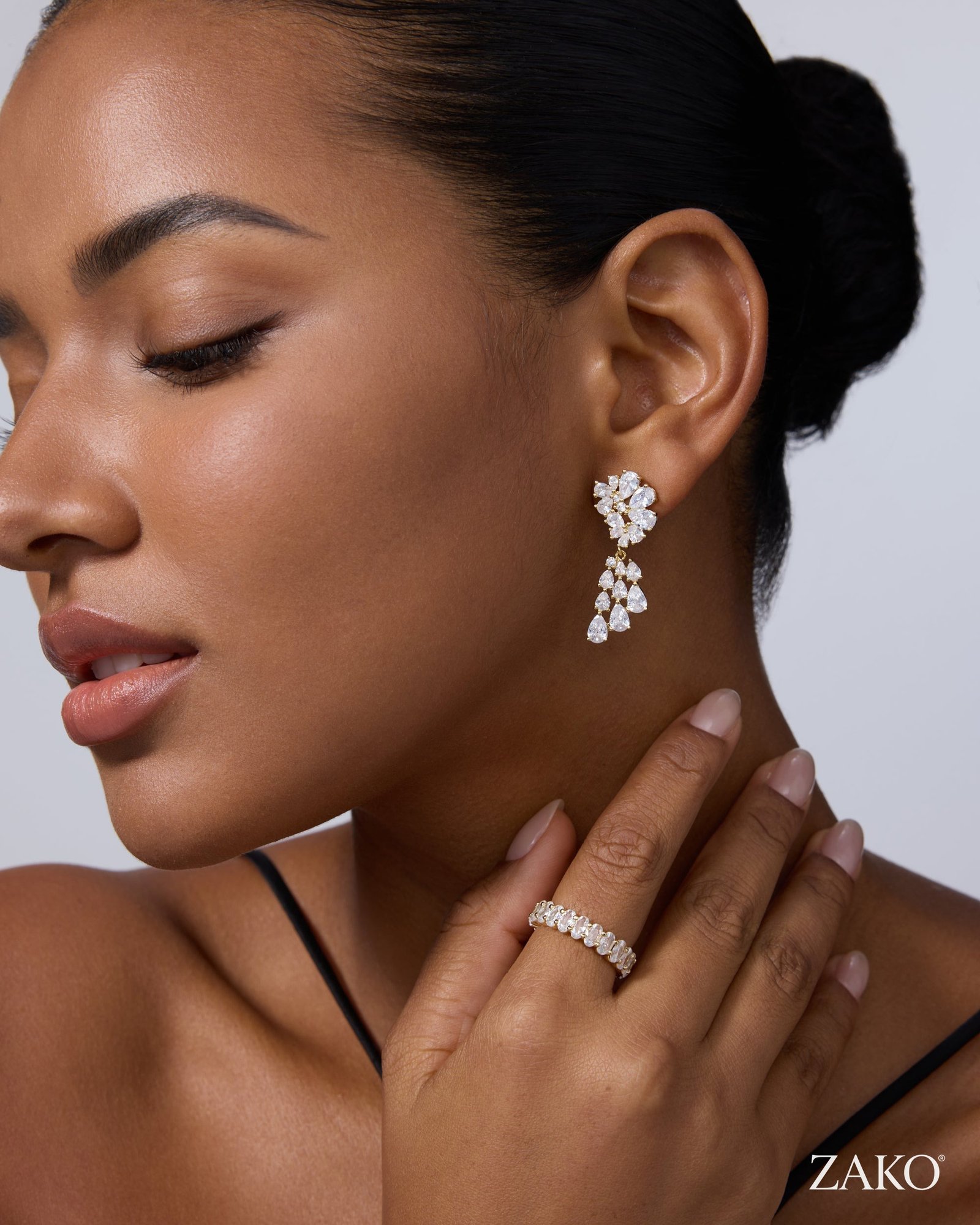 Isolde Starburst Earrings - Image 3