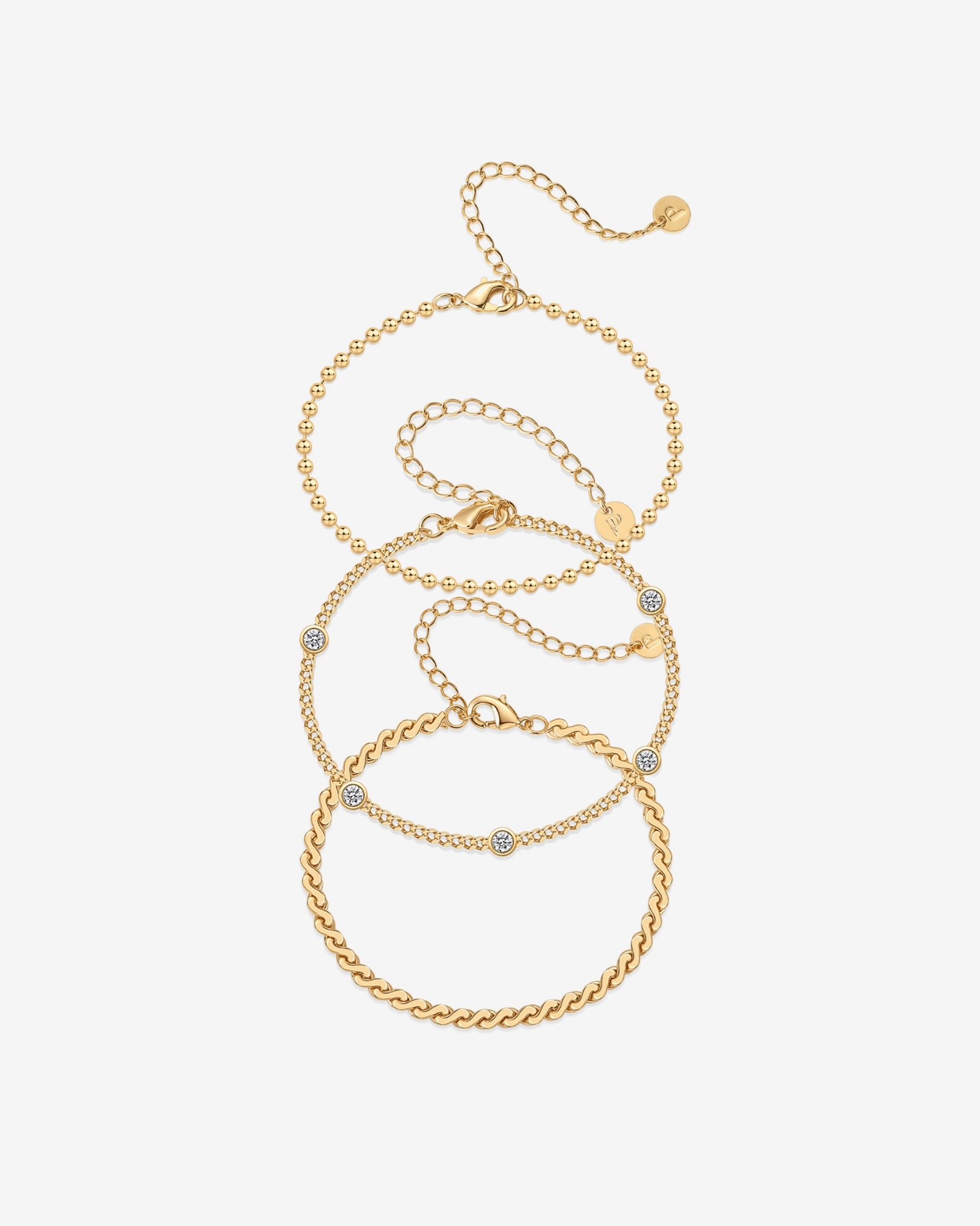 Elio Beaded Bracelet Trio
