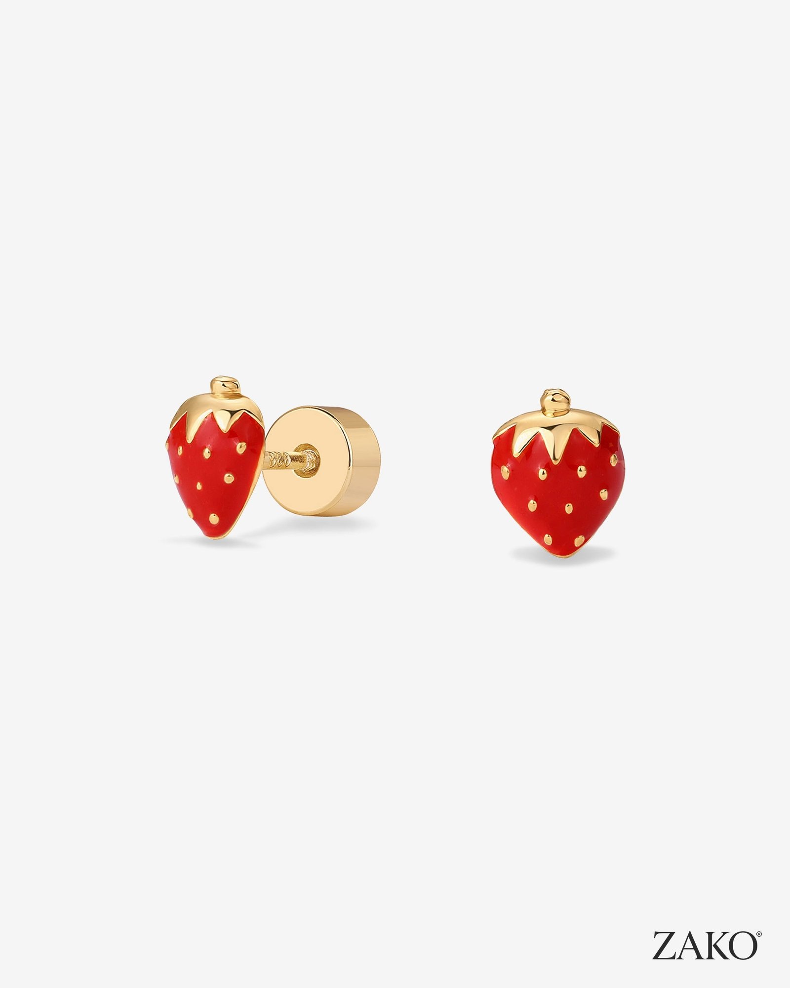 Elio Strawberry Studs - Image 3