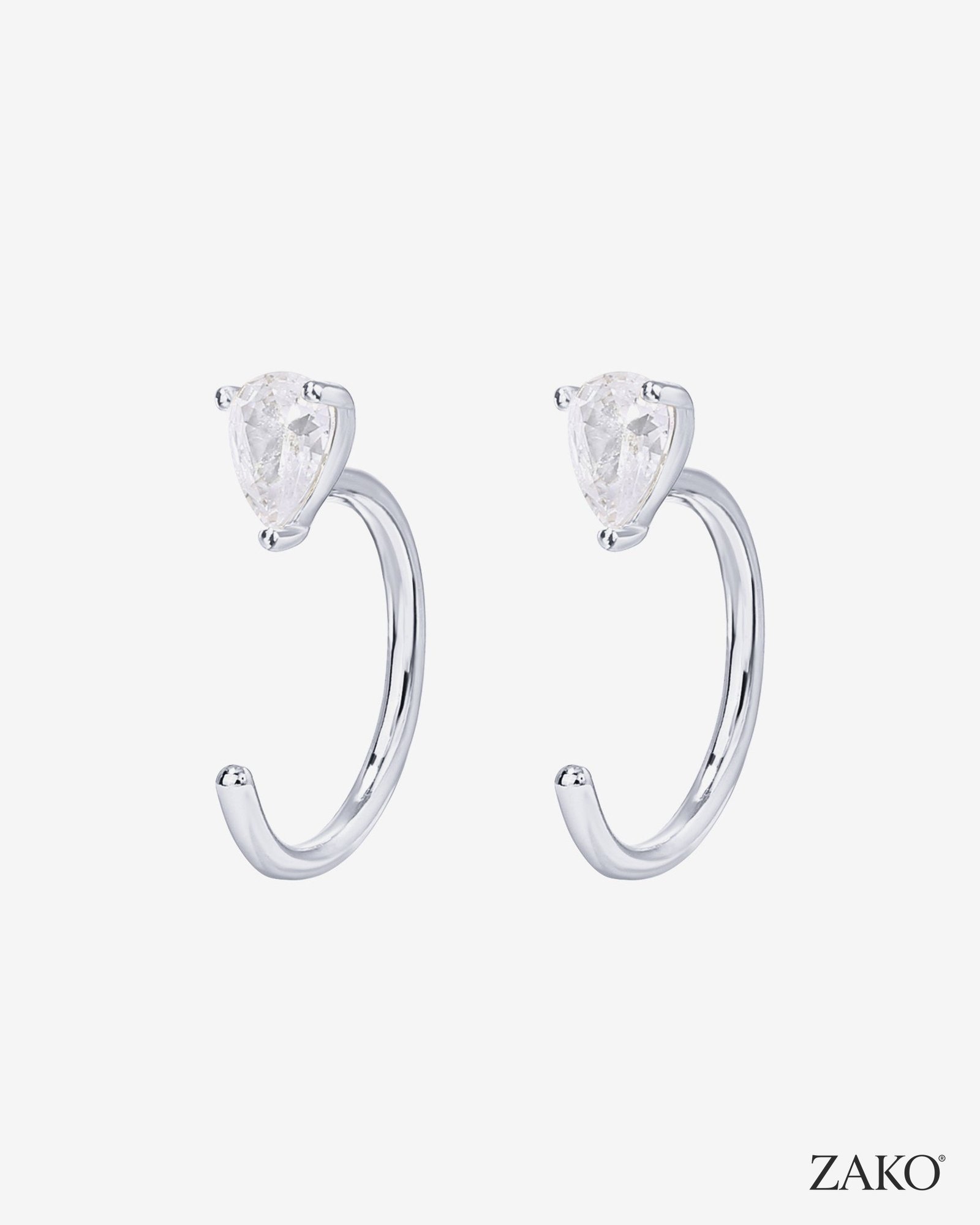 Verity Tear Drop Huggies - Image 10