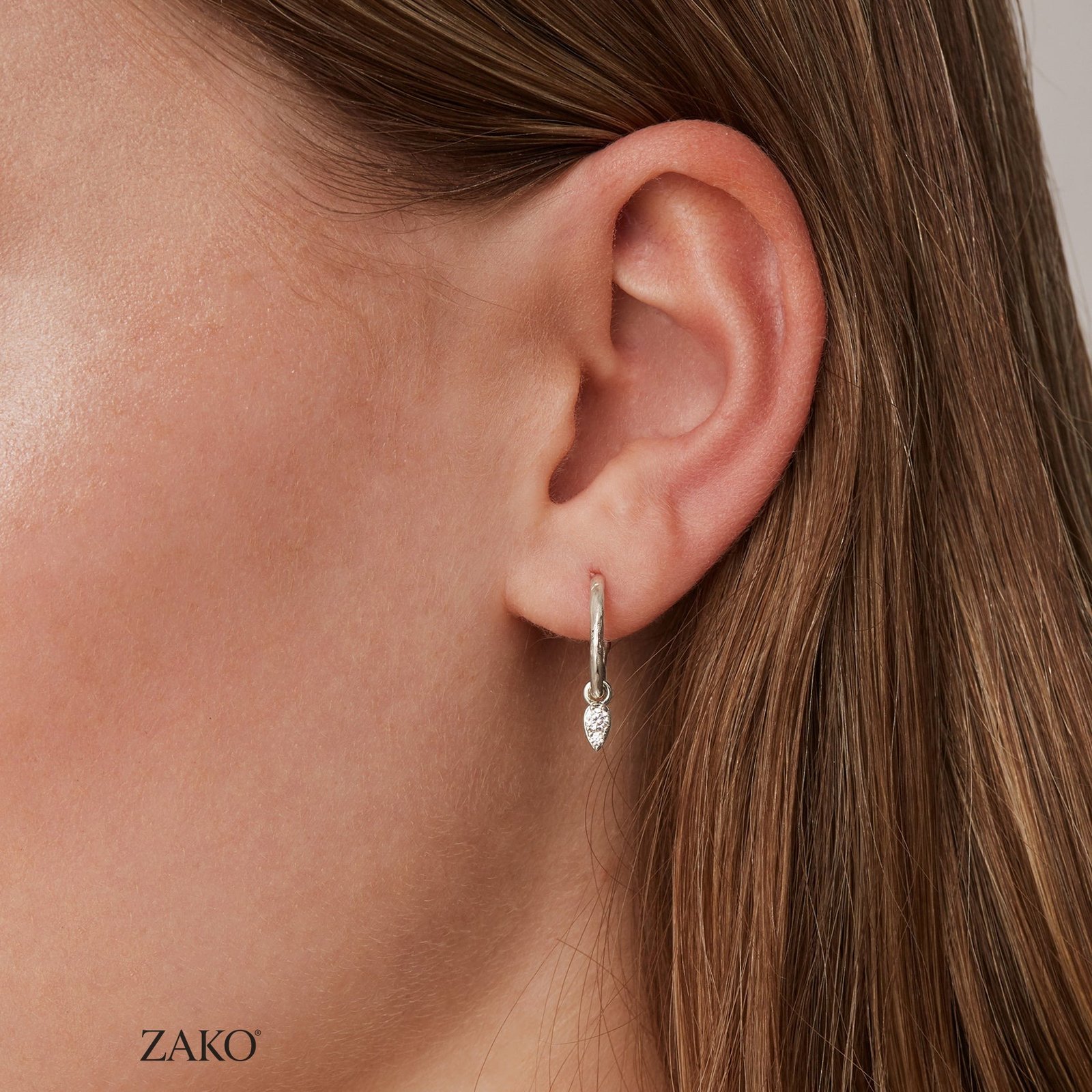Tova Drop Hoops - Image 9