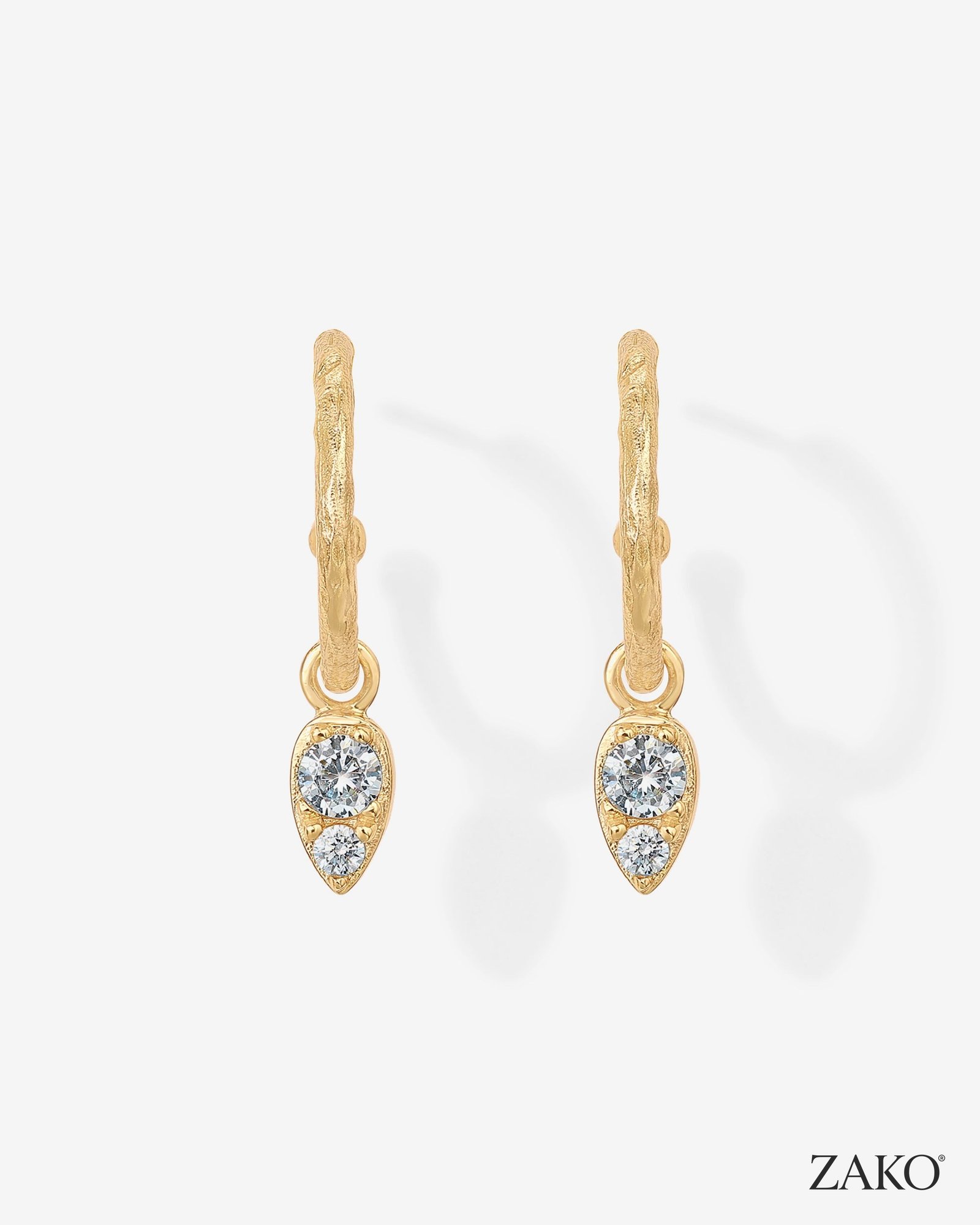 Tova Drop Hoops - Image 4