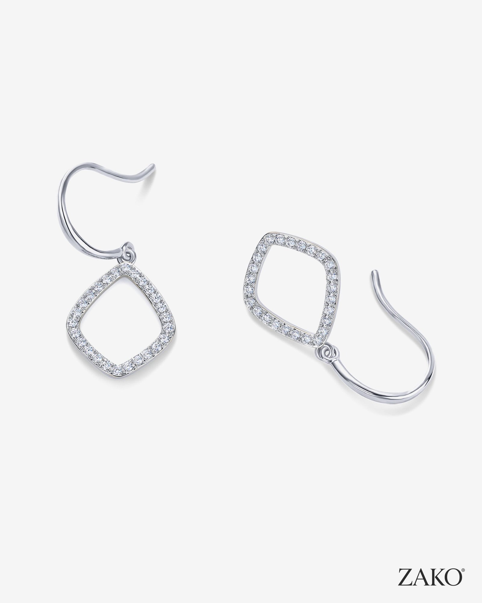 Ophelia Teardrop Dangle Earrings - Image 6