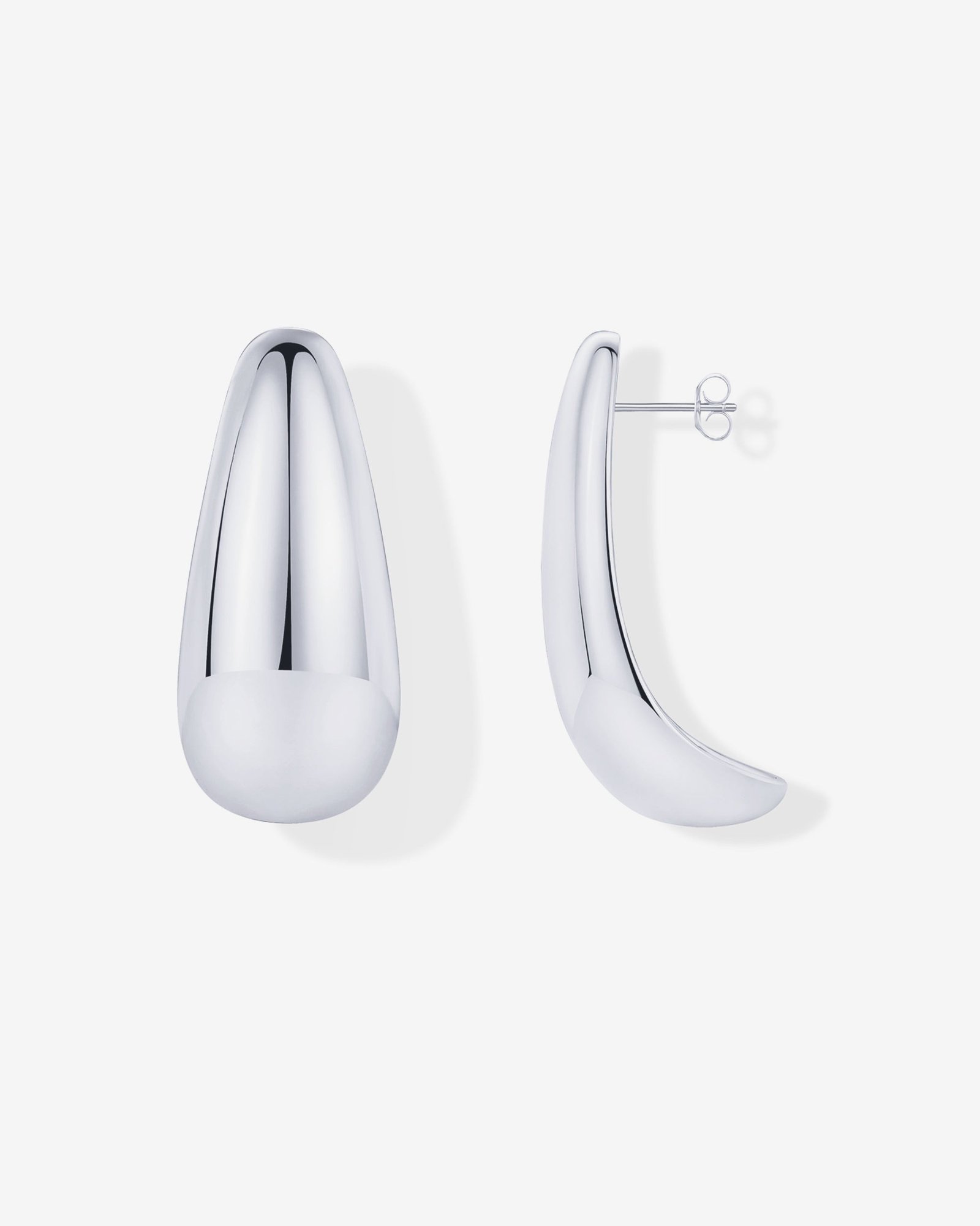 Cleo Teardrop Hoops - Image 10