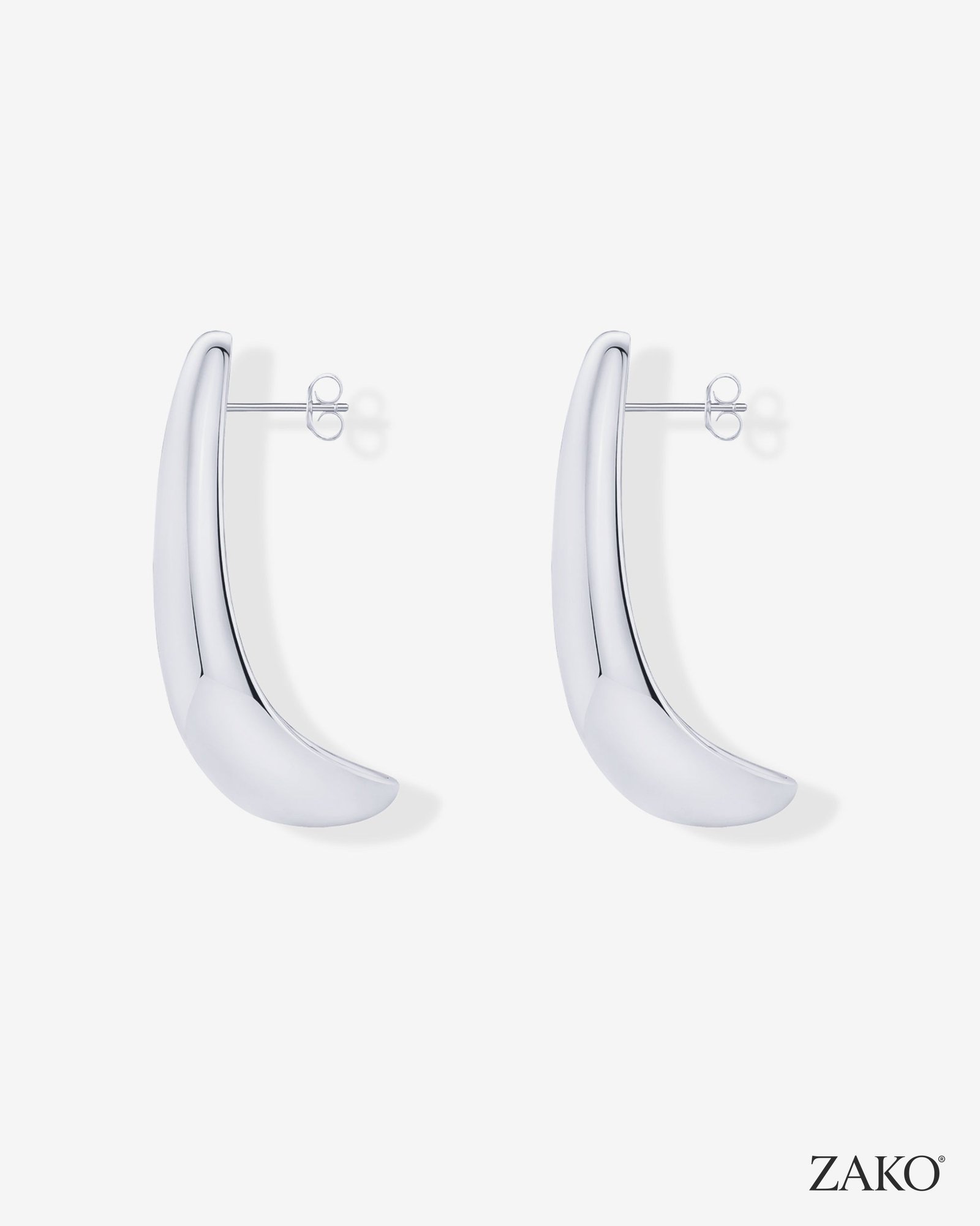 Cleo Teardrop Hoops - Image 13