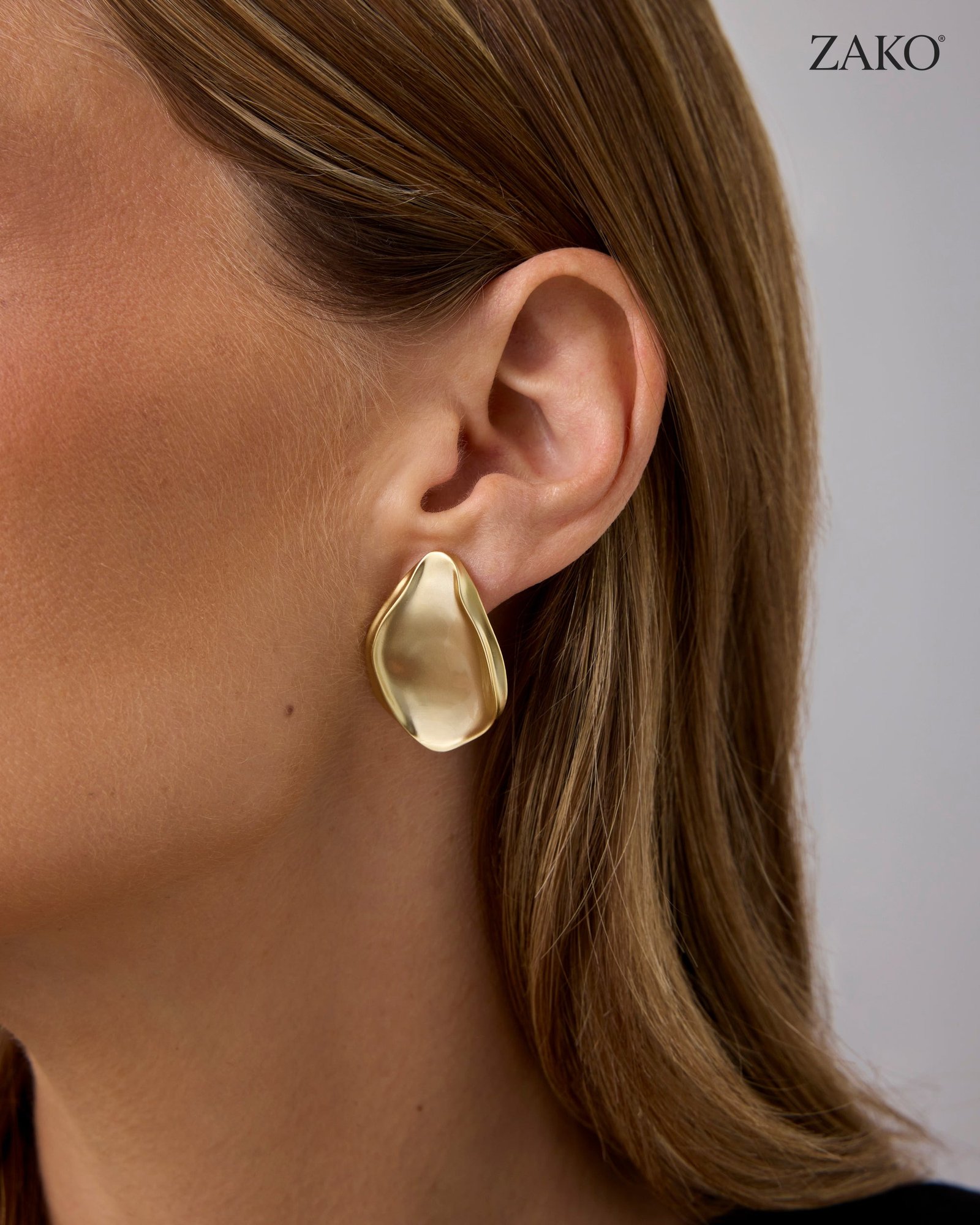 Esme Teardrop Studs - Image 3