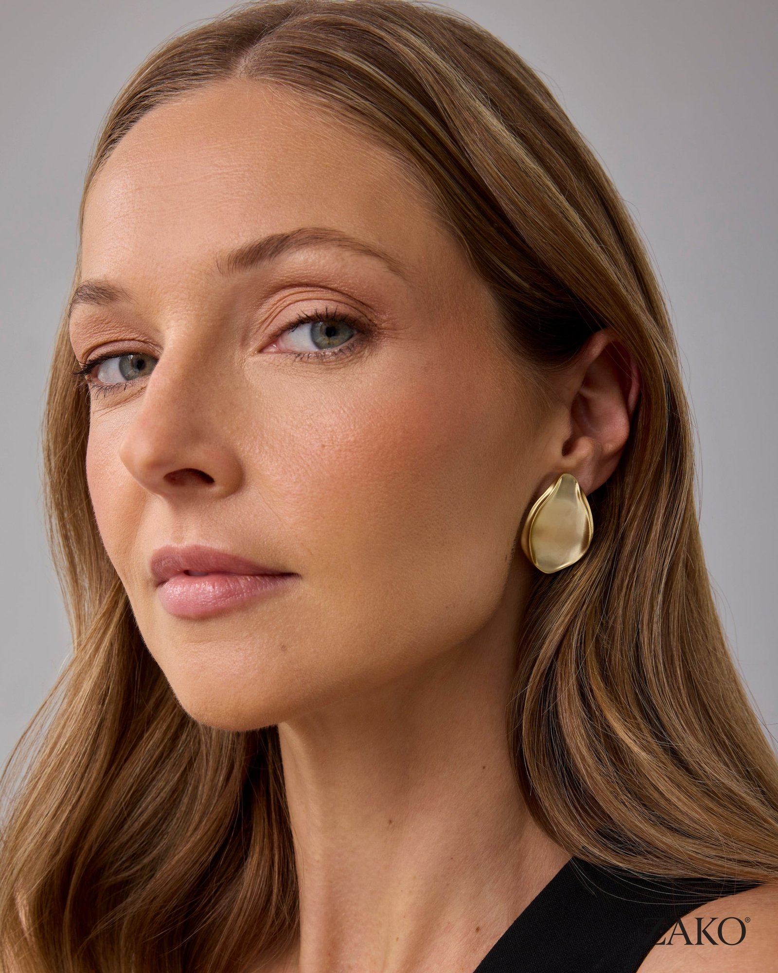 Esme Teardrop Studs - Image 4