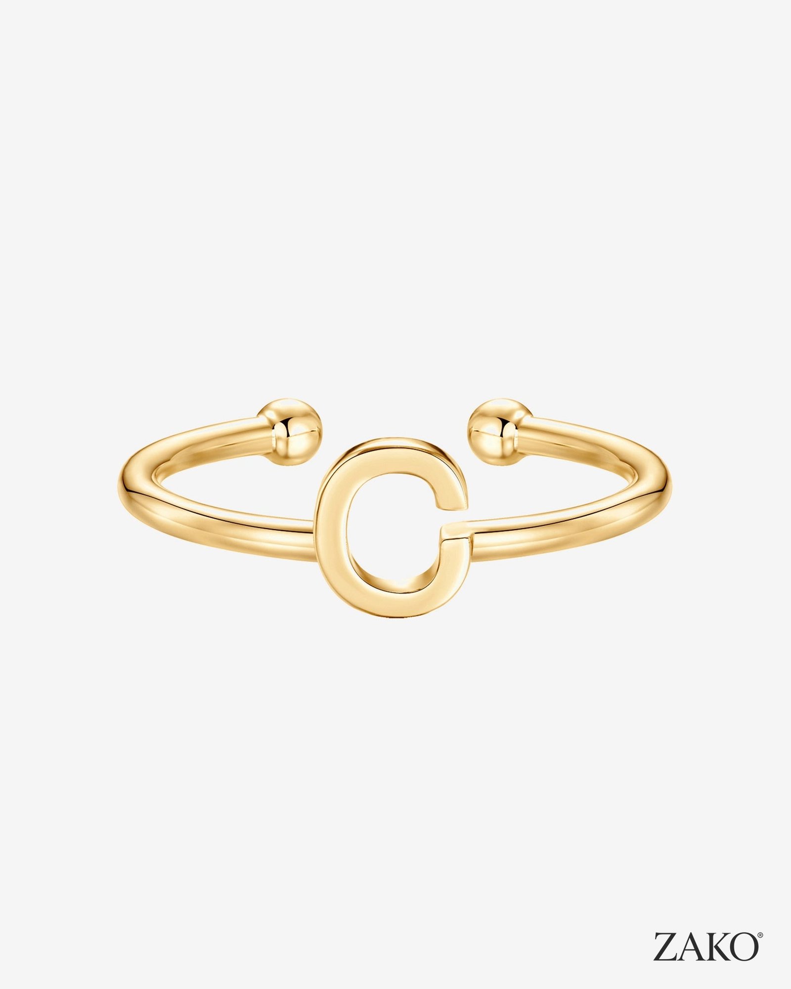 Helene Initial Ring - Image 9