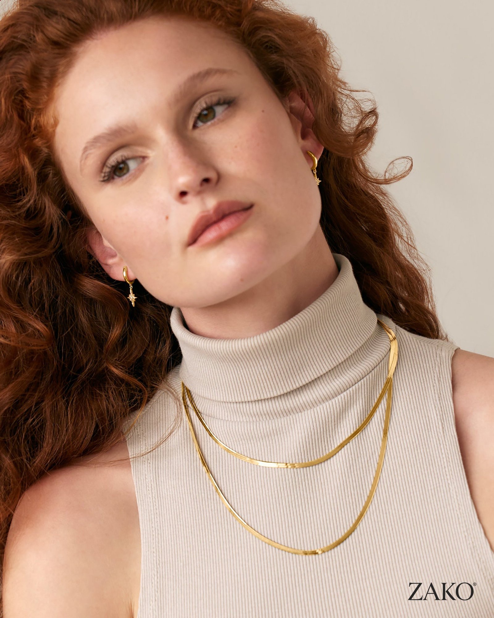 Aurelia Snake Necklace - Image 4