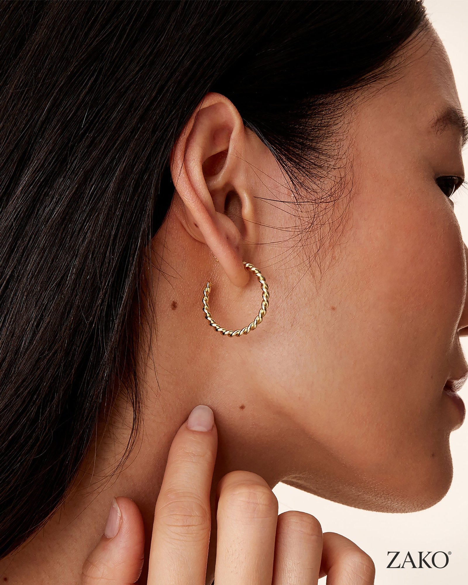 Odette Rope Hoops - Image 4